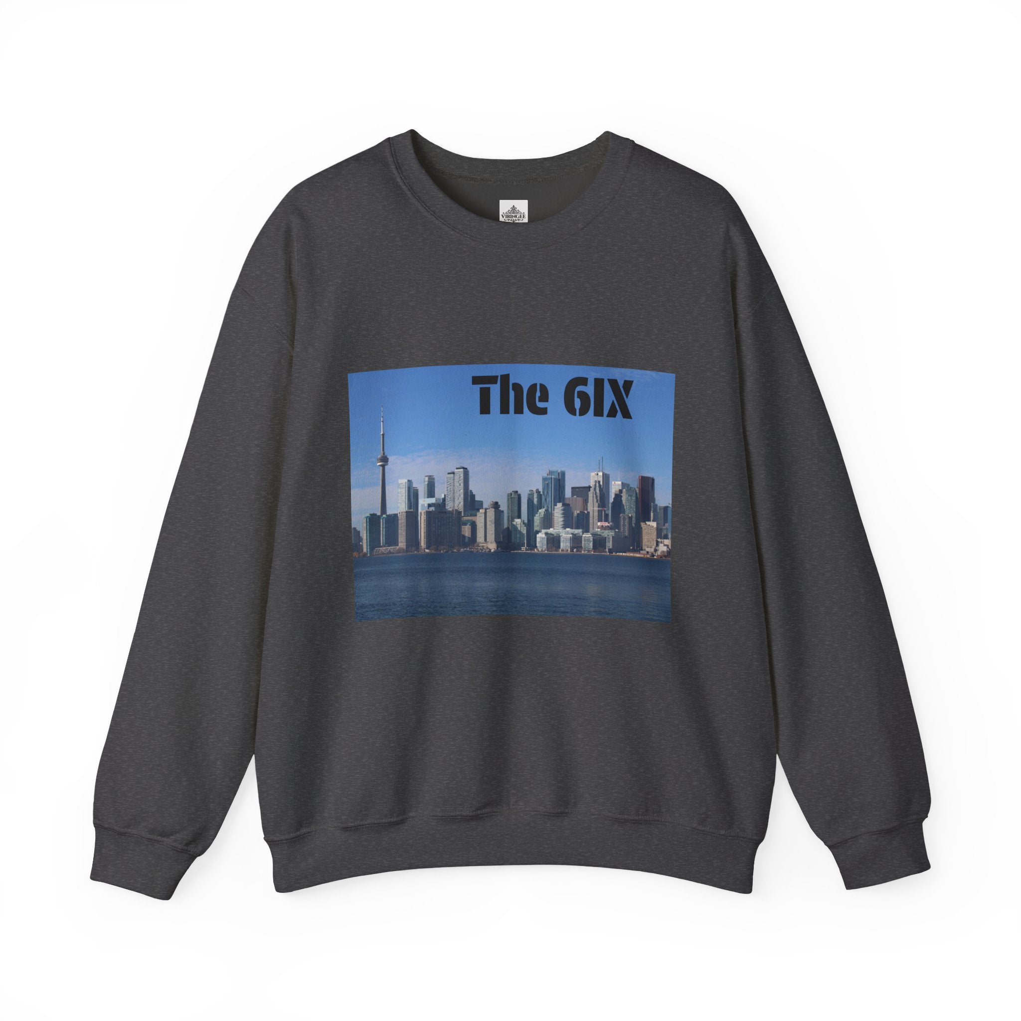 Viringee Toronto Skyline Unisex Crewneck Sweatshirt