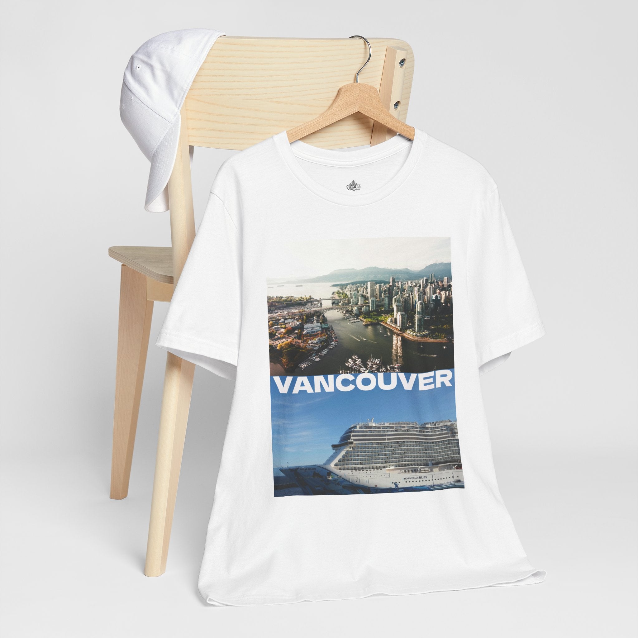 Viringee Vancouver Canvas Cityscape Tee