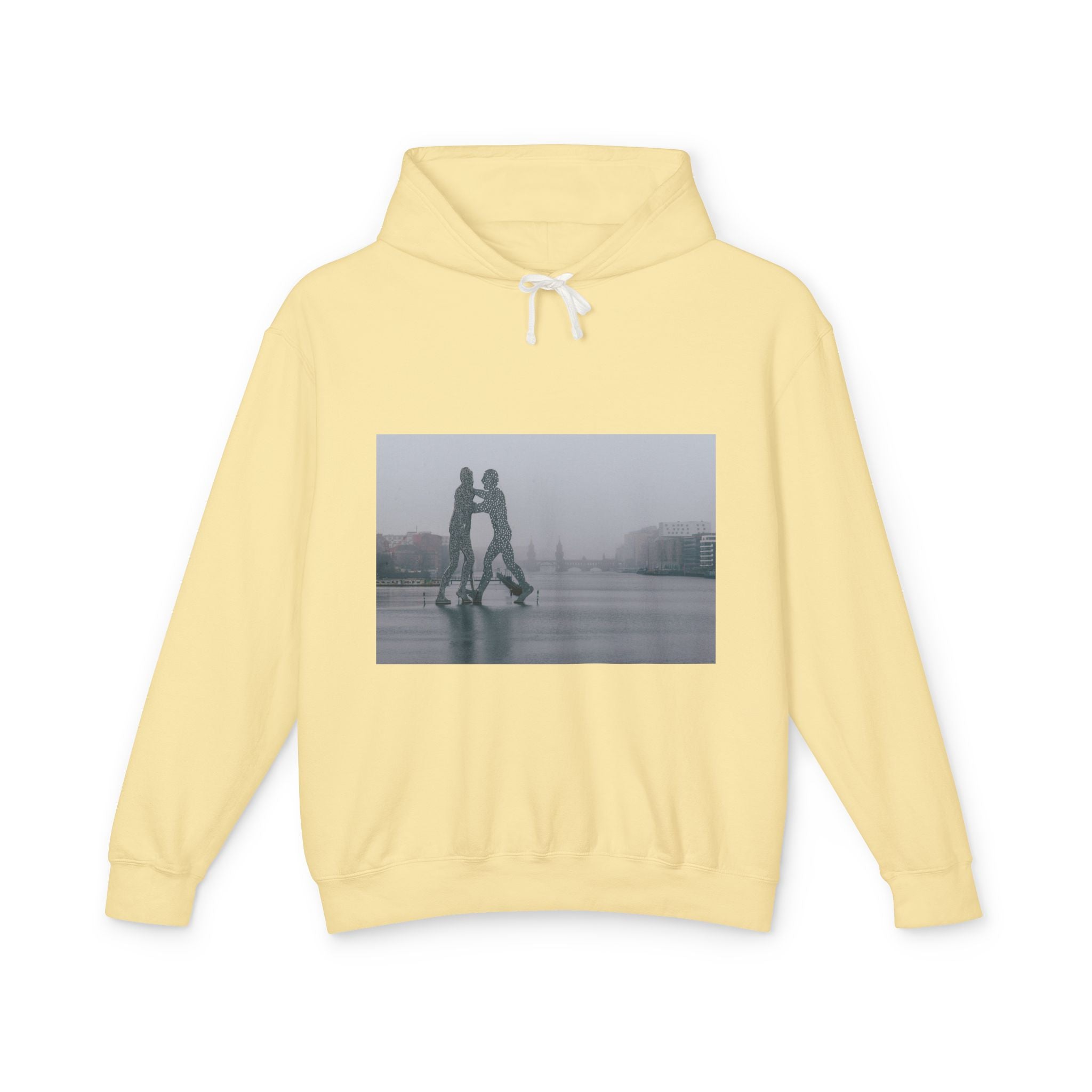 Viringee Molecule Man Unisex Lightweight Hooded Sweatshirt
