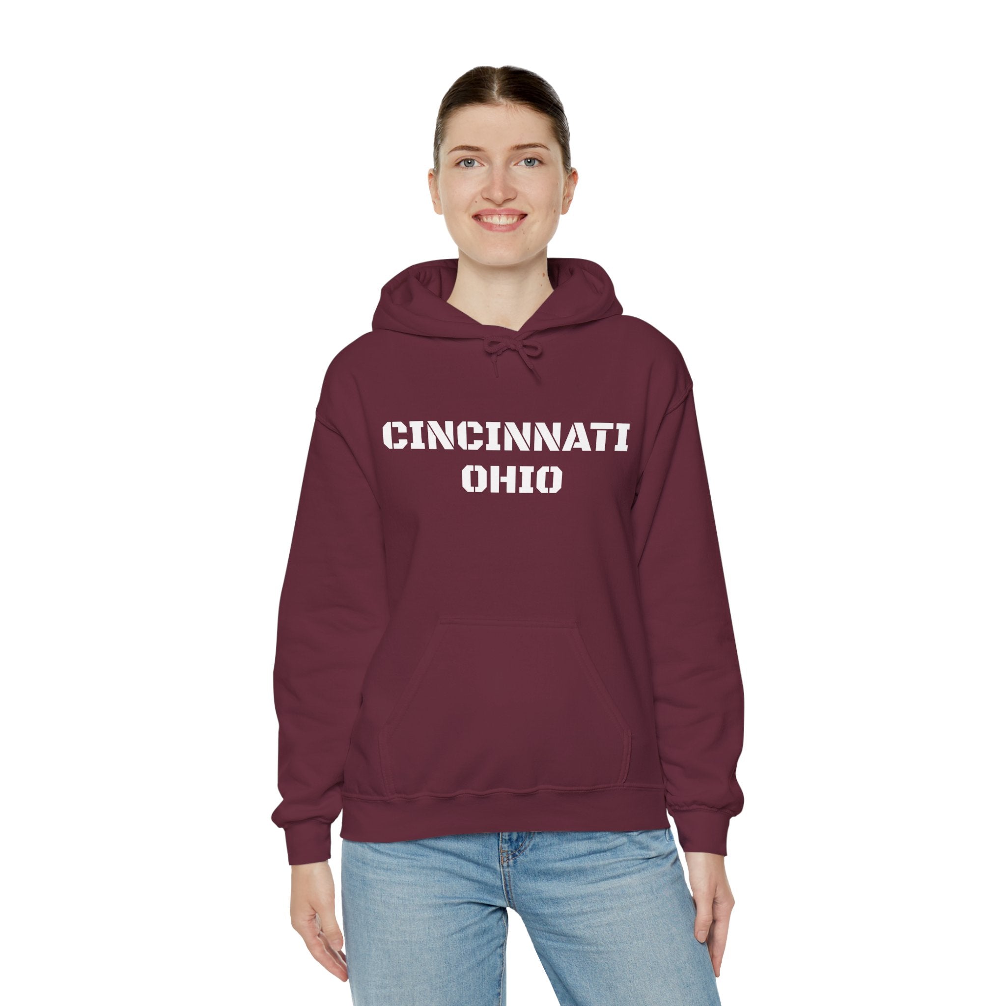 Viringee Cincinnati Ohio Unisex Hoodie