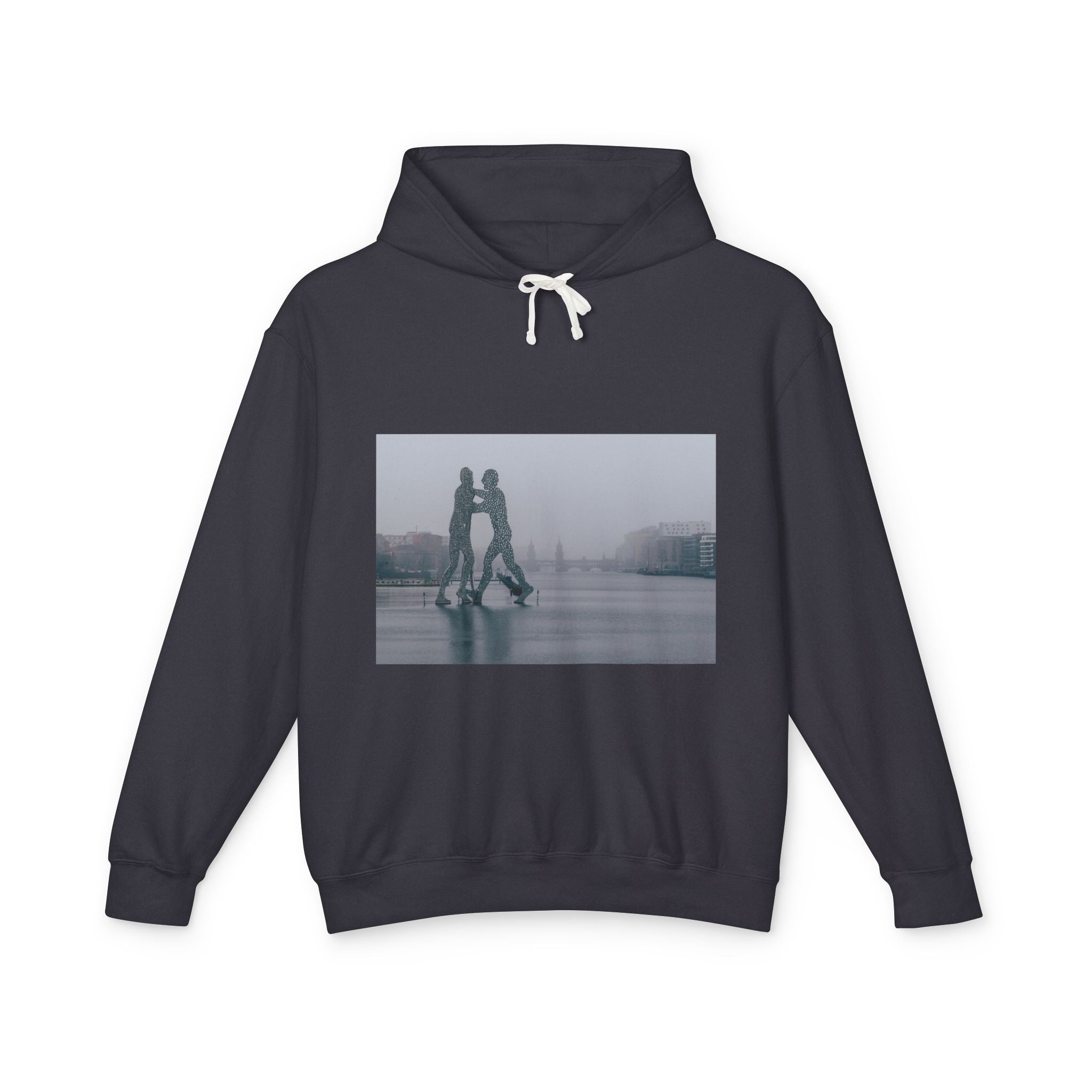 Viringee Molecule Man Unisex Lightweight Hooded Sweatshirt