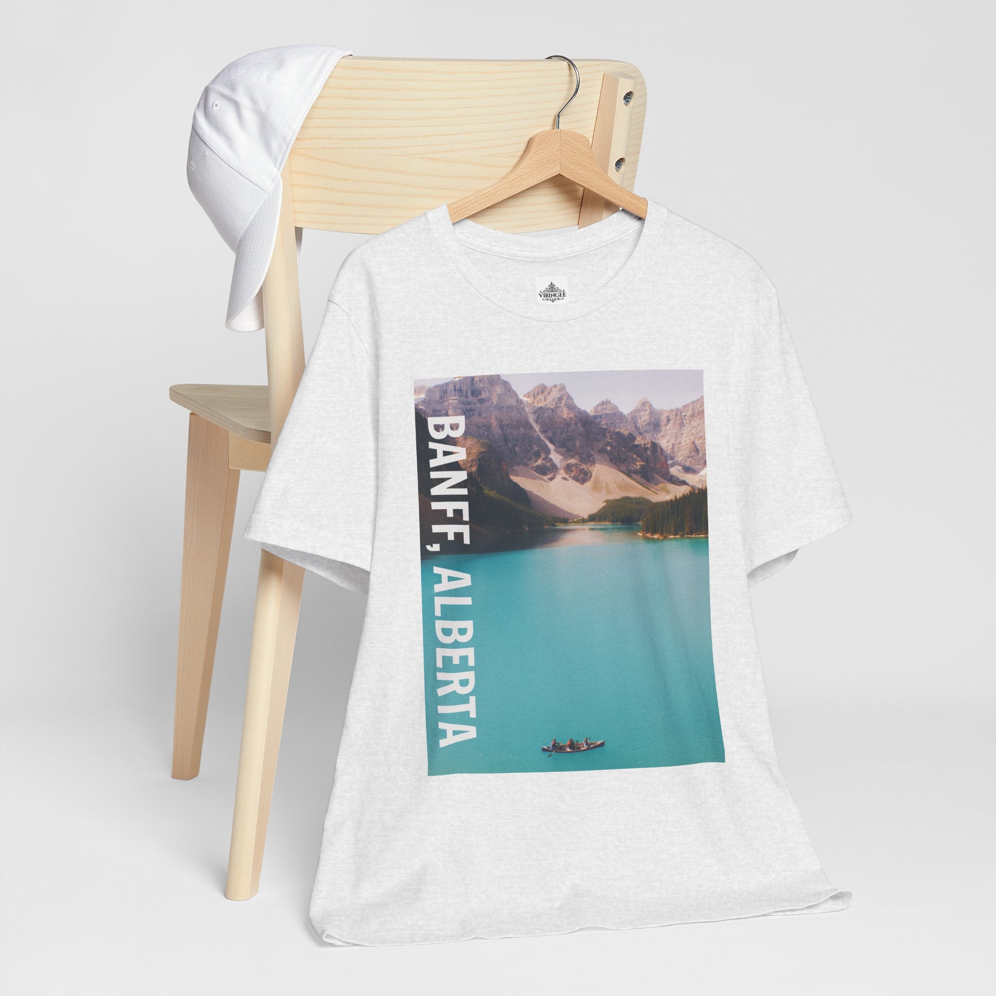 Unisex Banff T-shirt with outdoor adventure design
