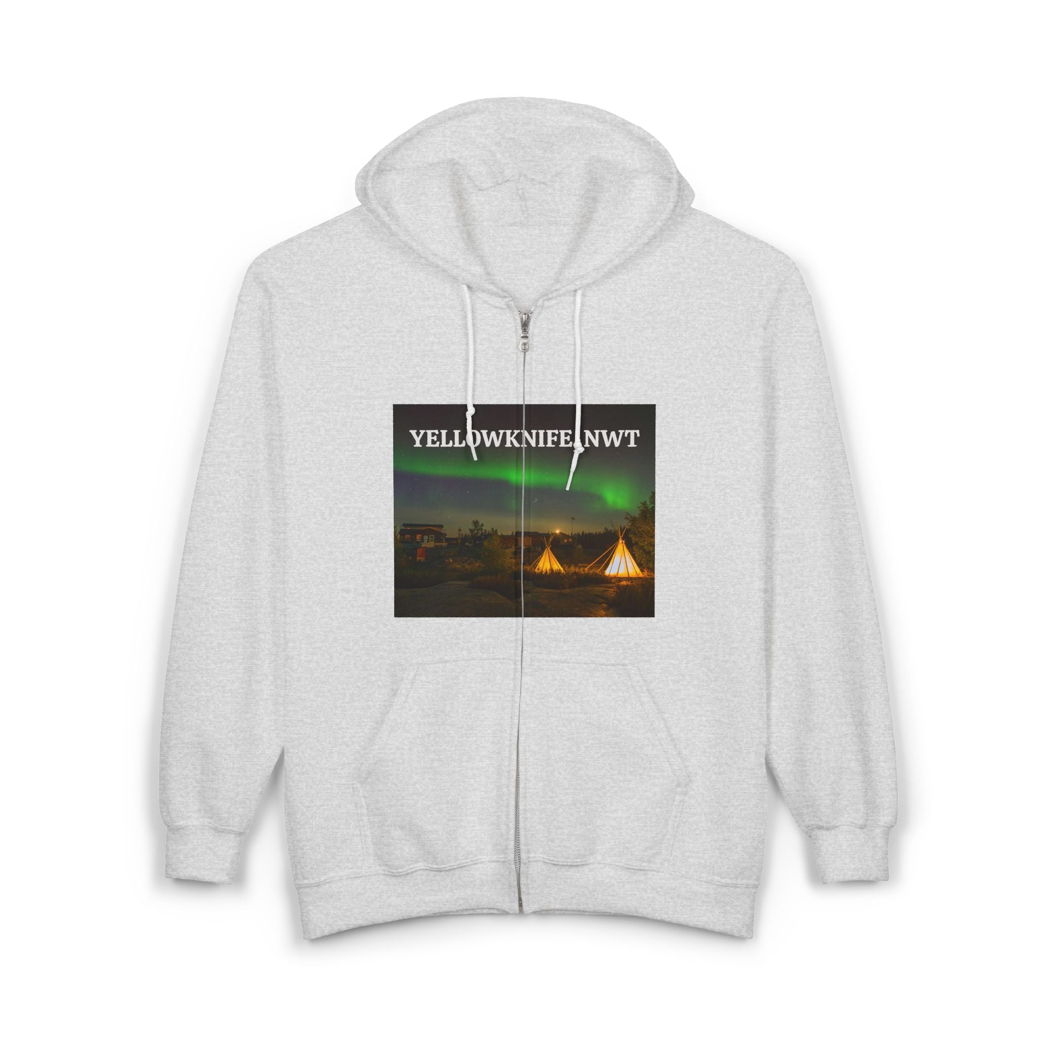 Viringee Yellowknife NWT Unisex Heavy Blend™ Full Zip Hooded Sweatshirt