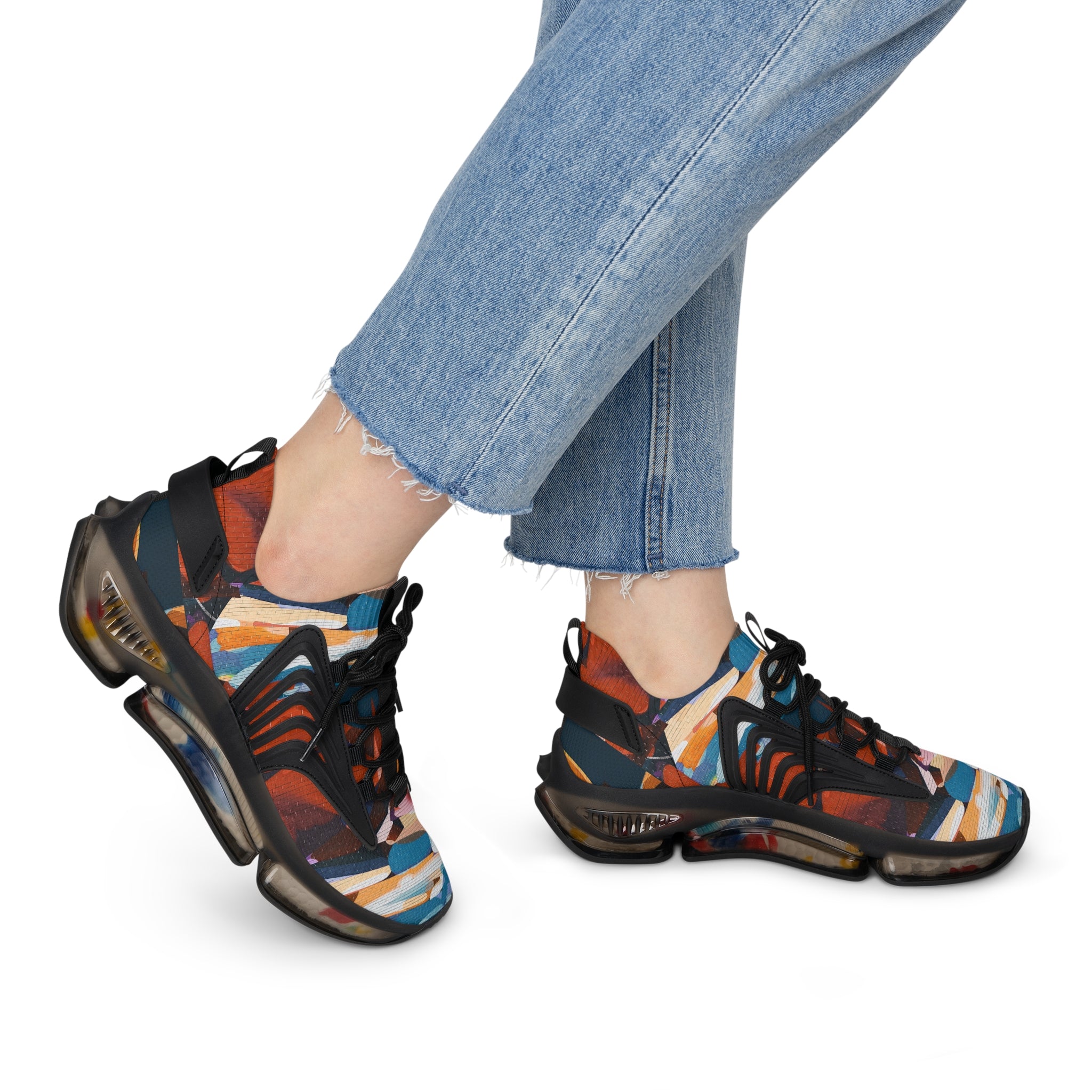 Viringee Women's Graphika Mesh Sneakers