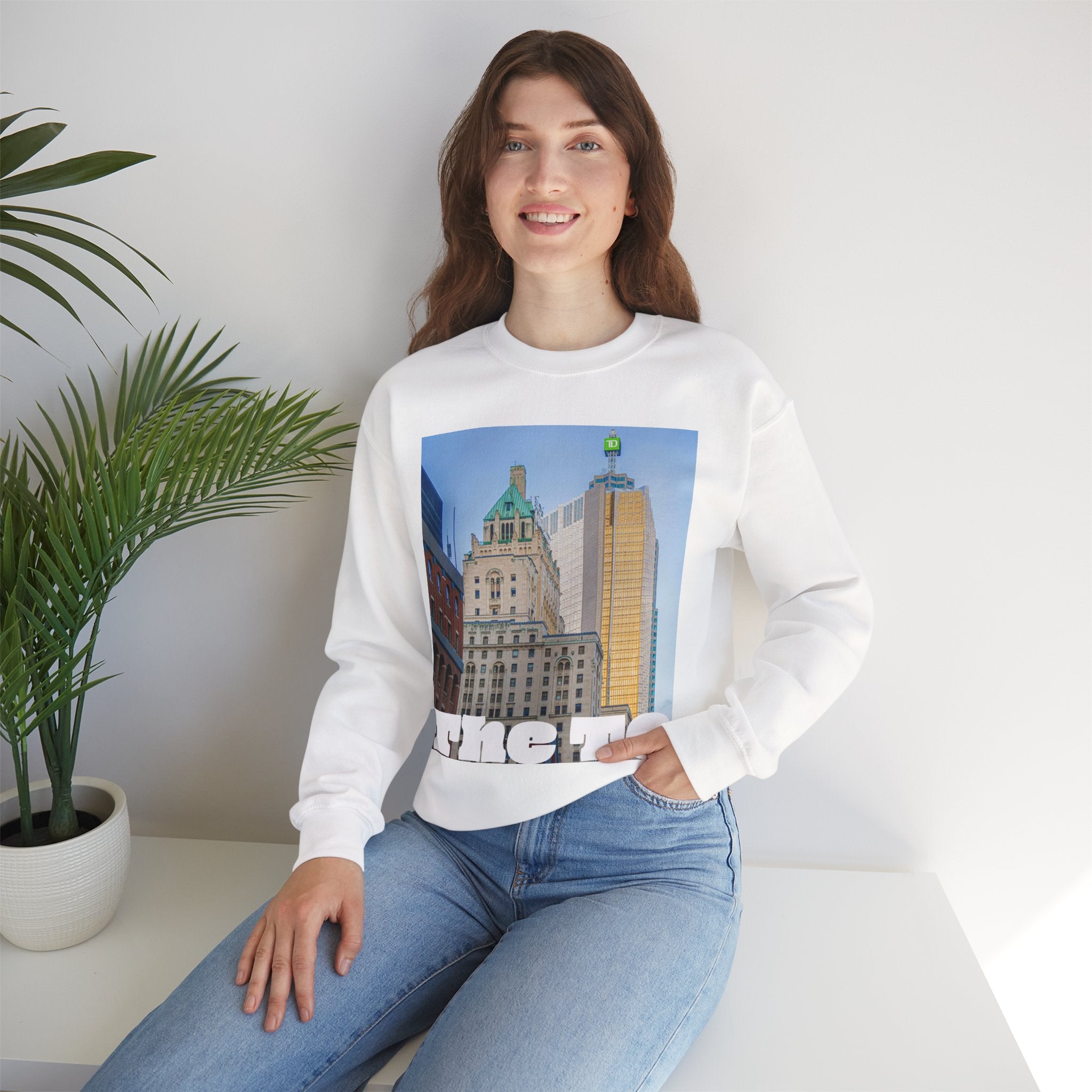 Viringee TO Skyline Unisex Crewneck Sweatshirt