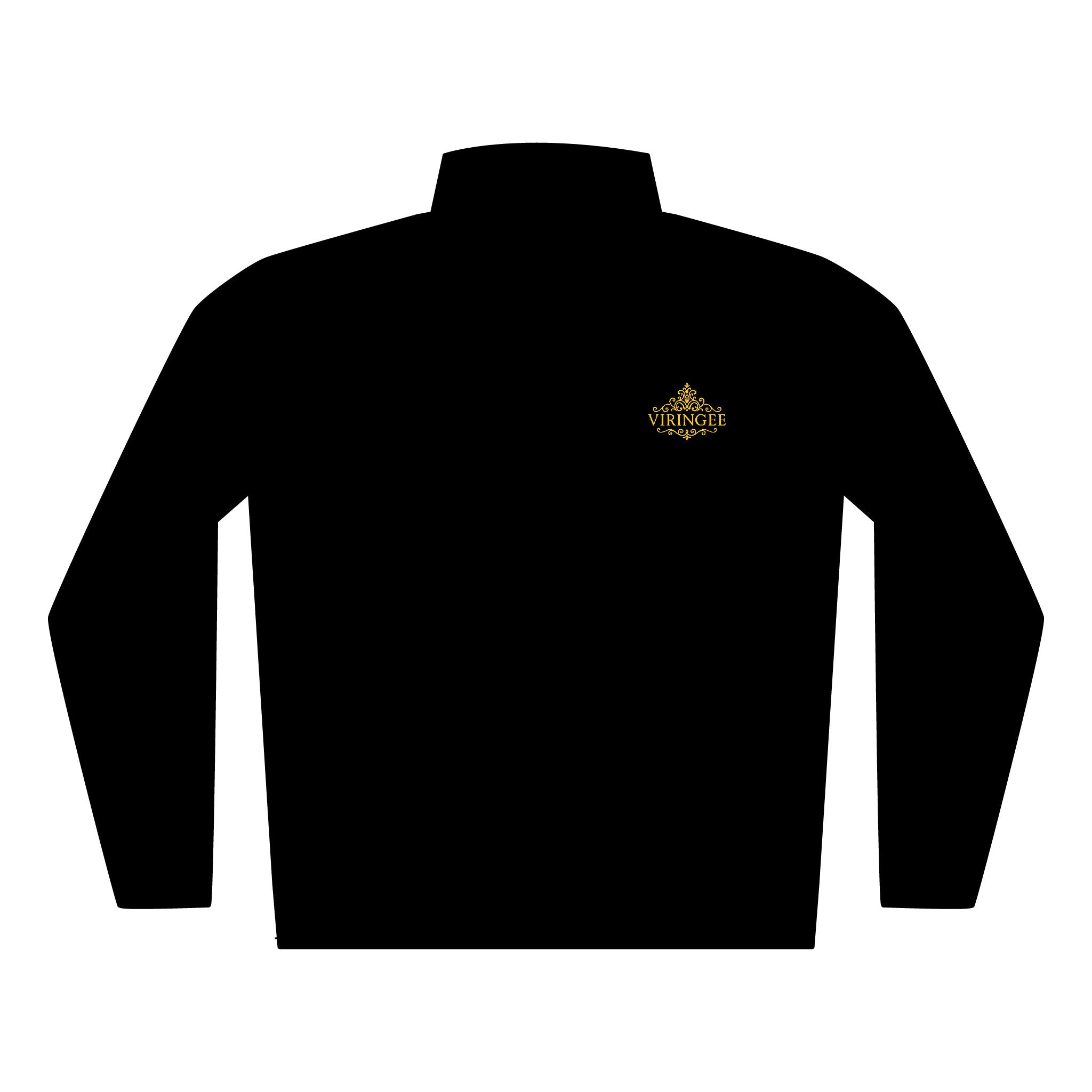 Viringee stylish unisex quilted full-zip jacket