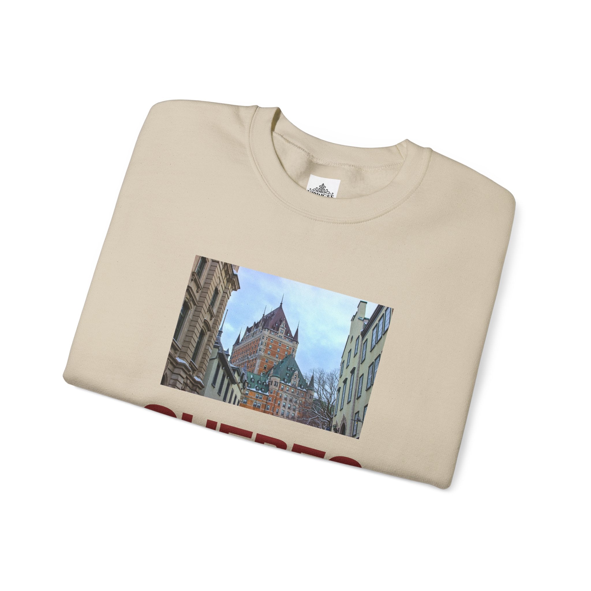 Viringee Quebec Vintage Crewneck Unisex Sweatshirt