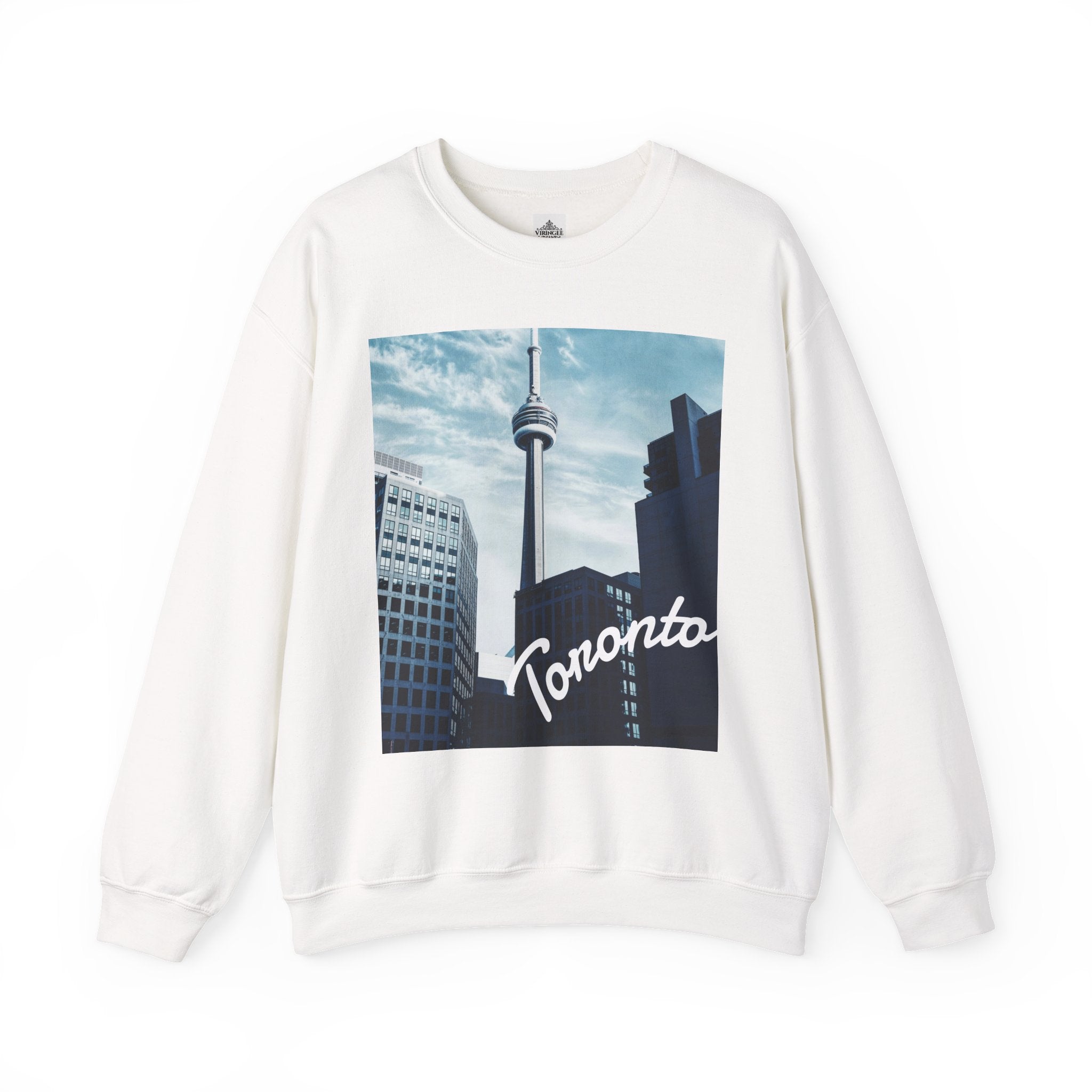 Viringee Toronto CN Tower Unisex Crewneck Sweatshirt