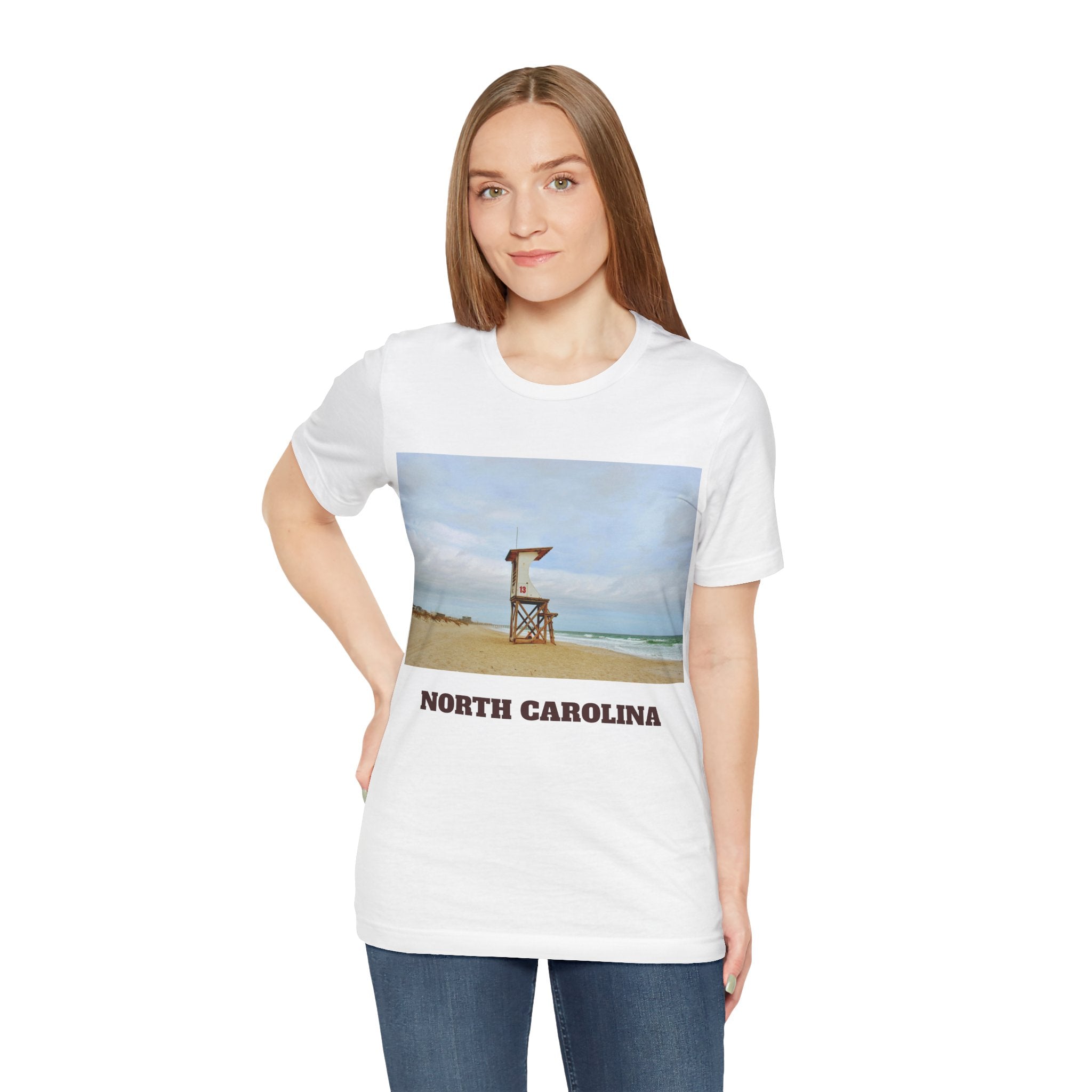 Viringee North Carolina Beach Life Unisex T-Shirt