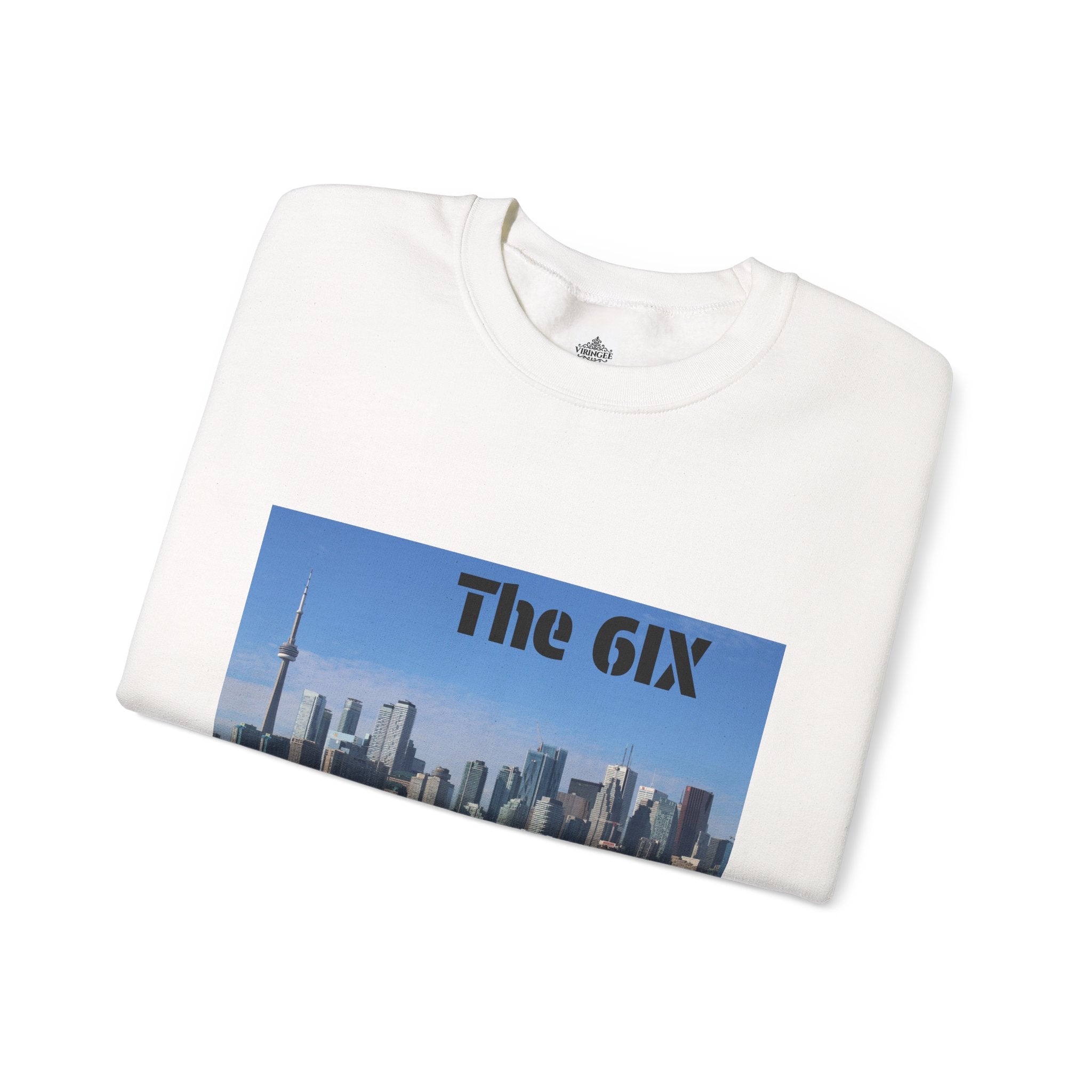 Viringee Toronto Skyline Unisex Crewneck Sweatshirt