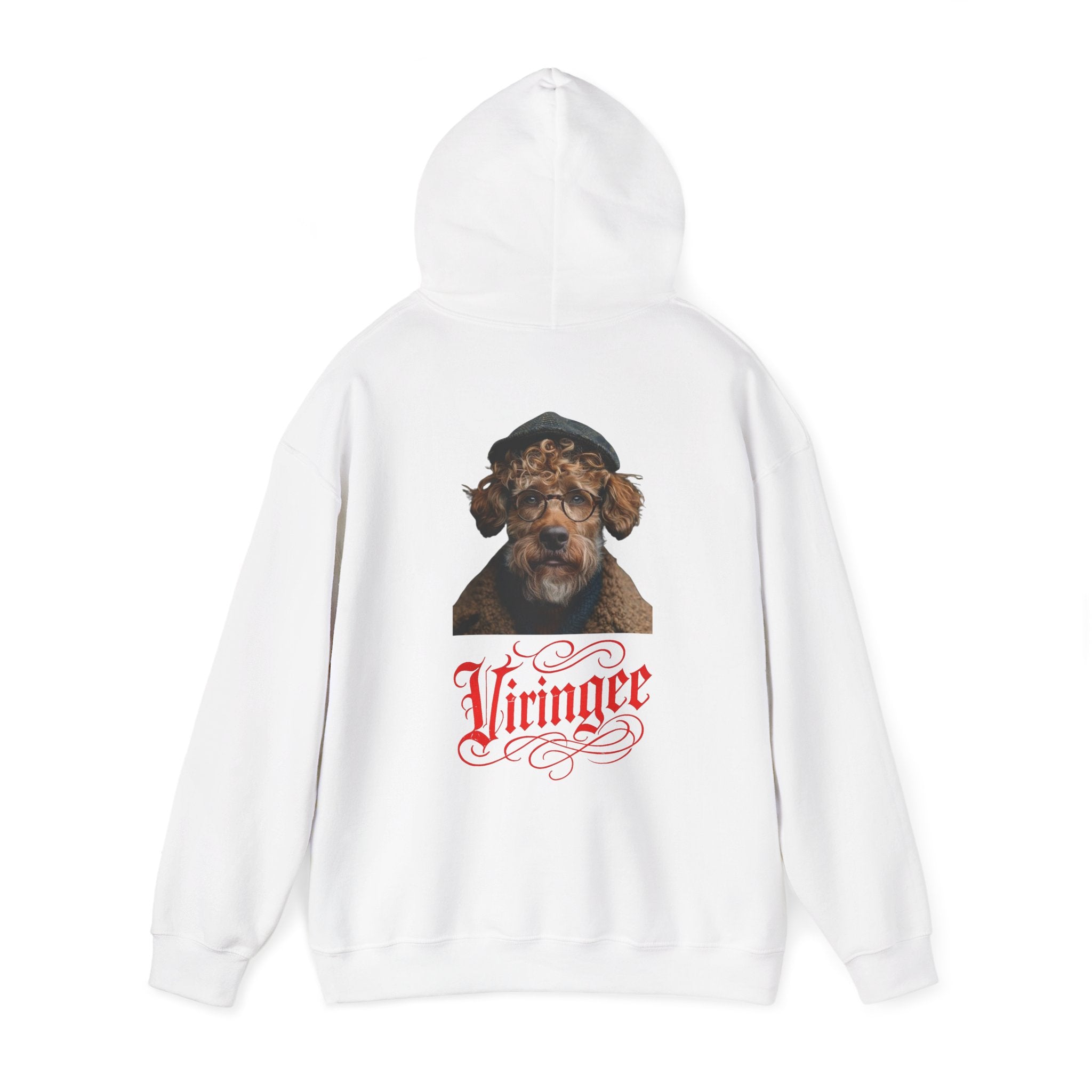 Viringee Studious Pup Graphic Hoodie
