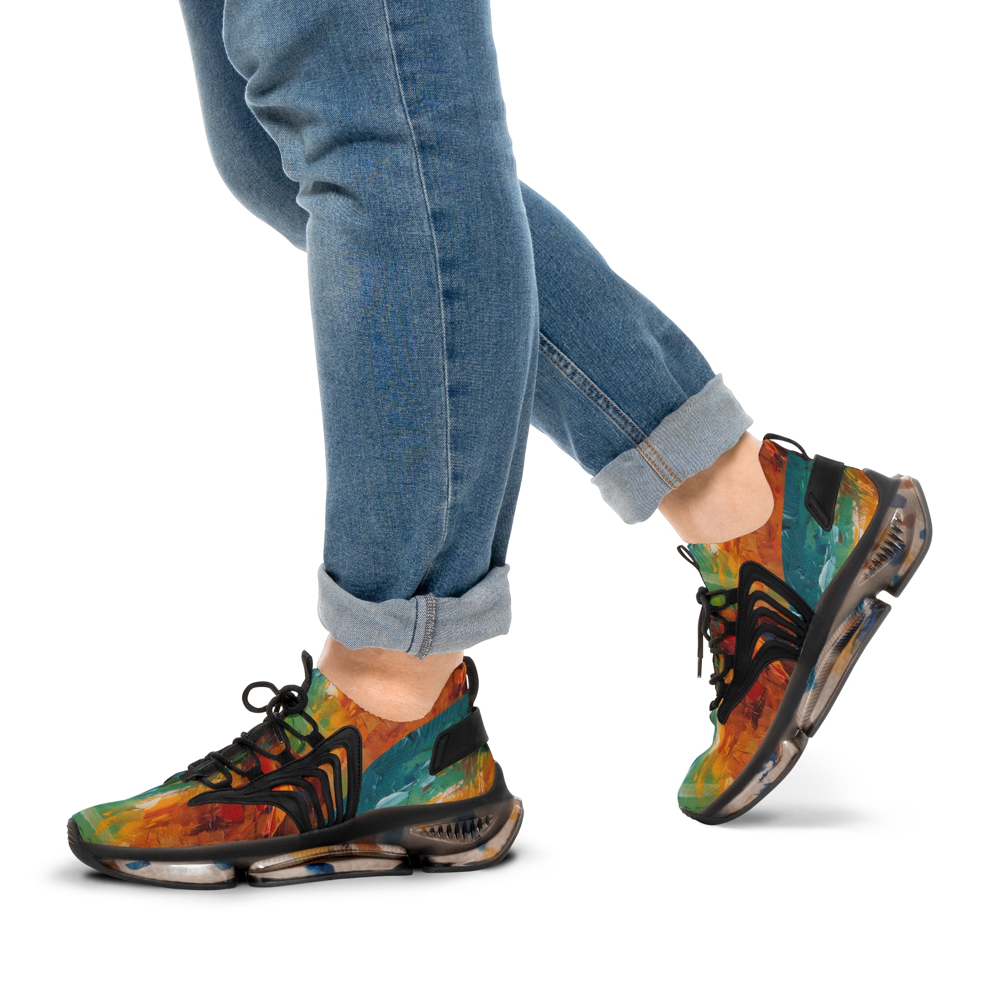 Viringee Men's Graphika Mesh Sneakers