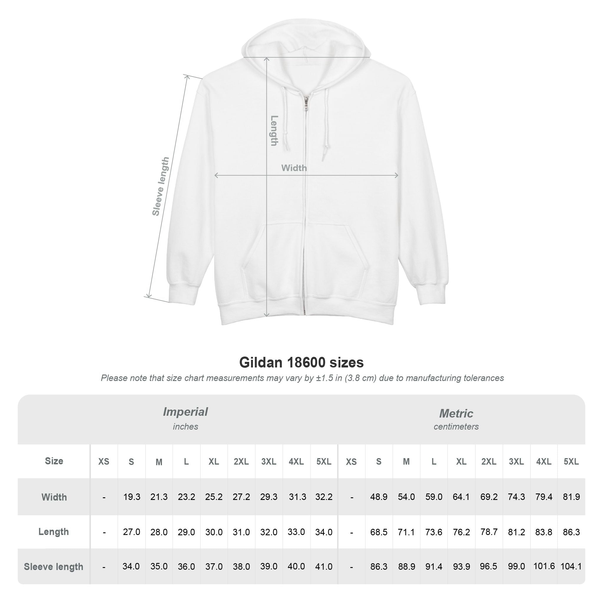 Viringee Whitehorse Winter Adventure Unisex Full Zip Hoodie