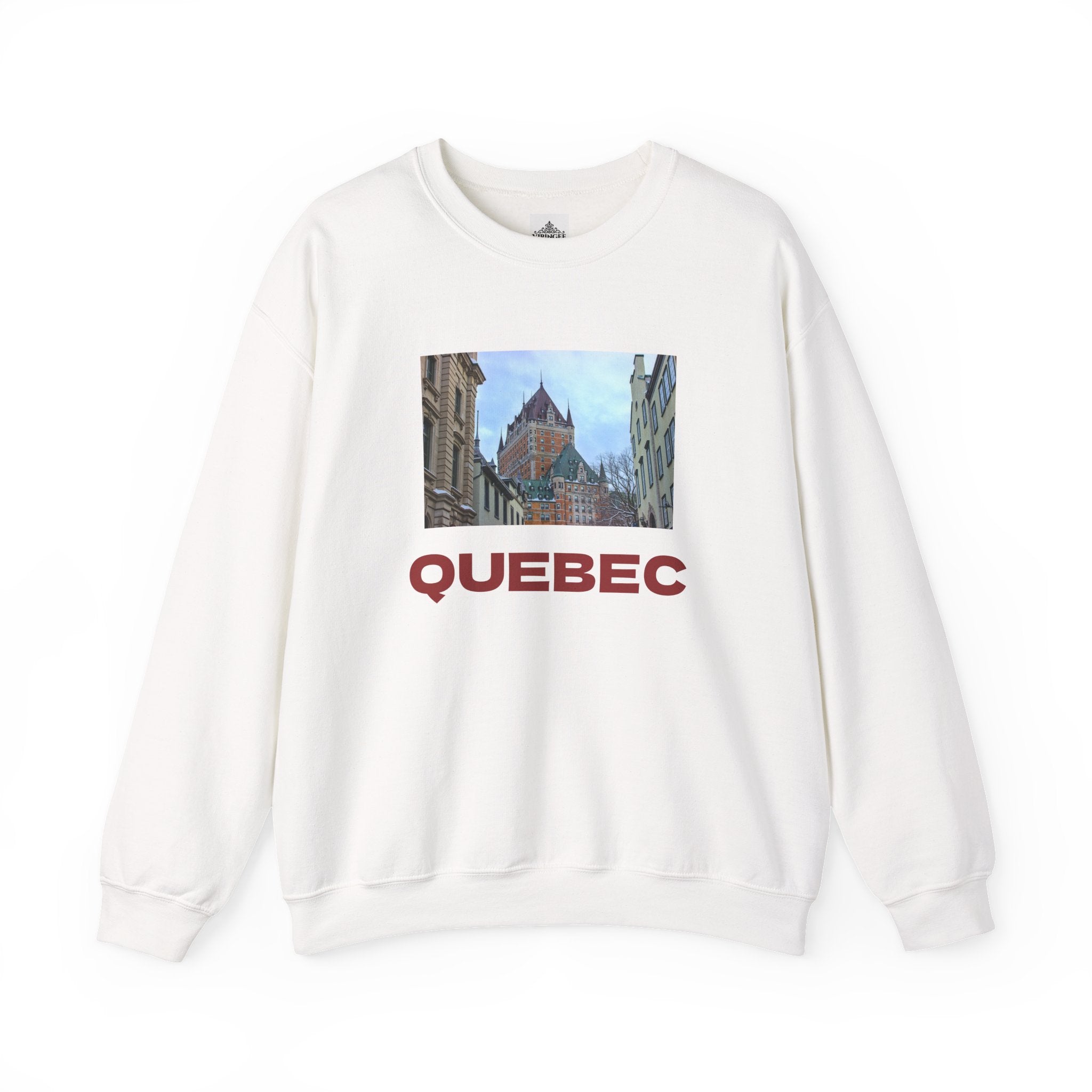 Viringee Quebec Vintage Crewneck Unisex Sweatshirt