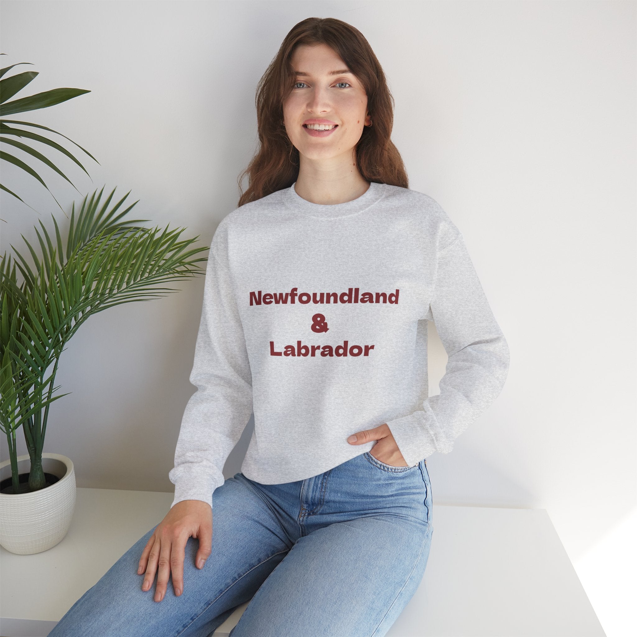Viringee Newfoundland & Labrador Crewneck Unisex Sweatshirt