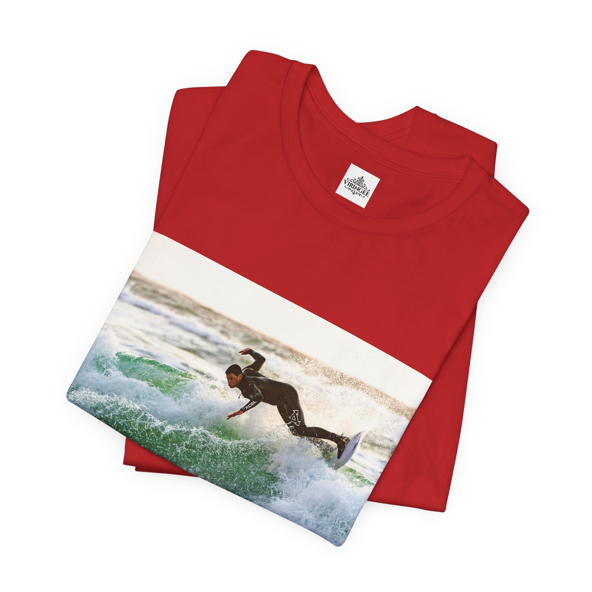 Viringee Tofino Chesterman Beach Surfing Graphic Tee