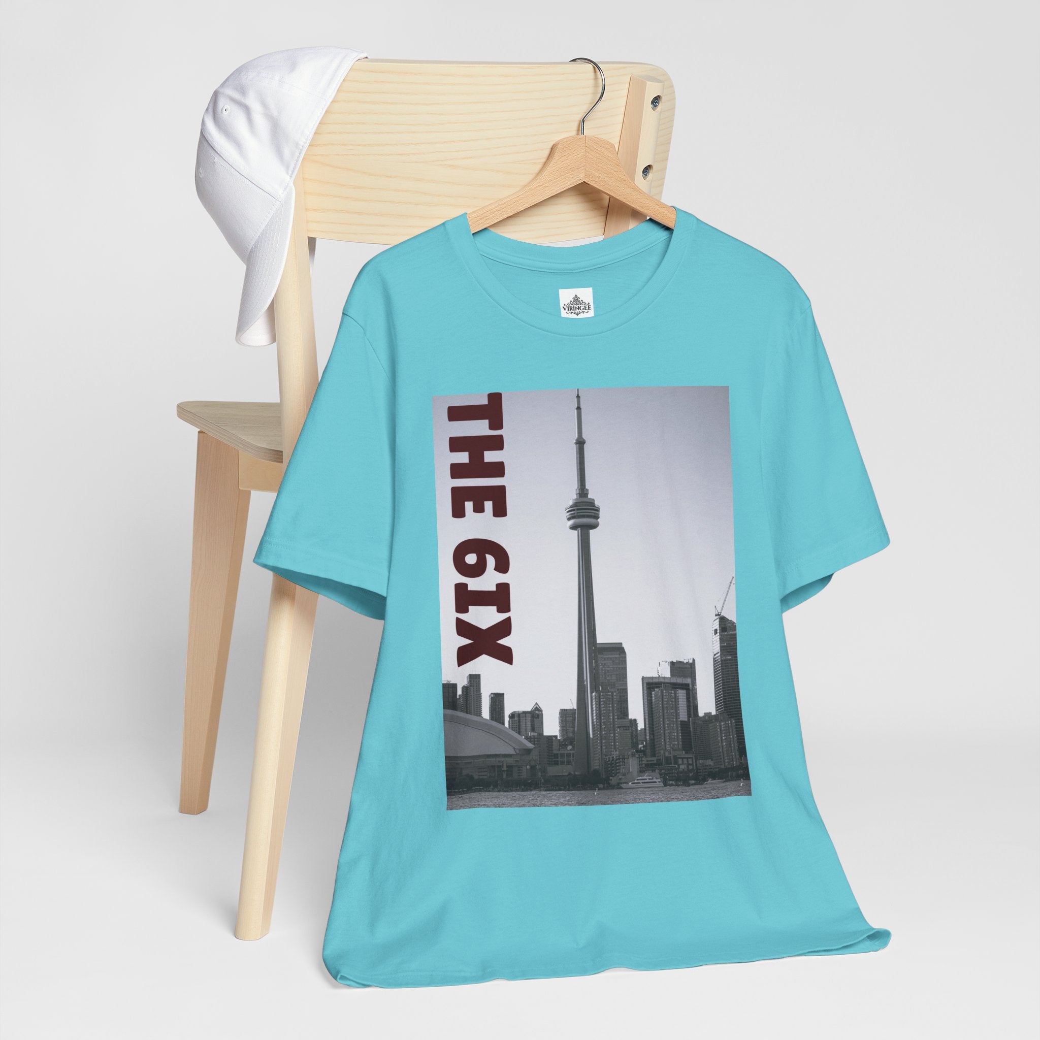 Toronto The Six T-shirt, unisex short sleeve style