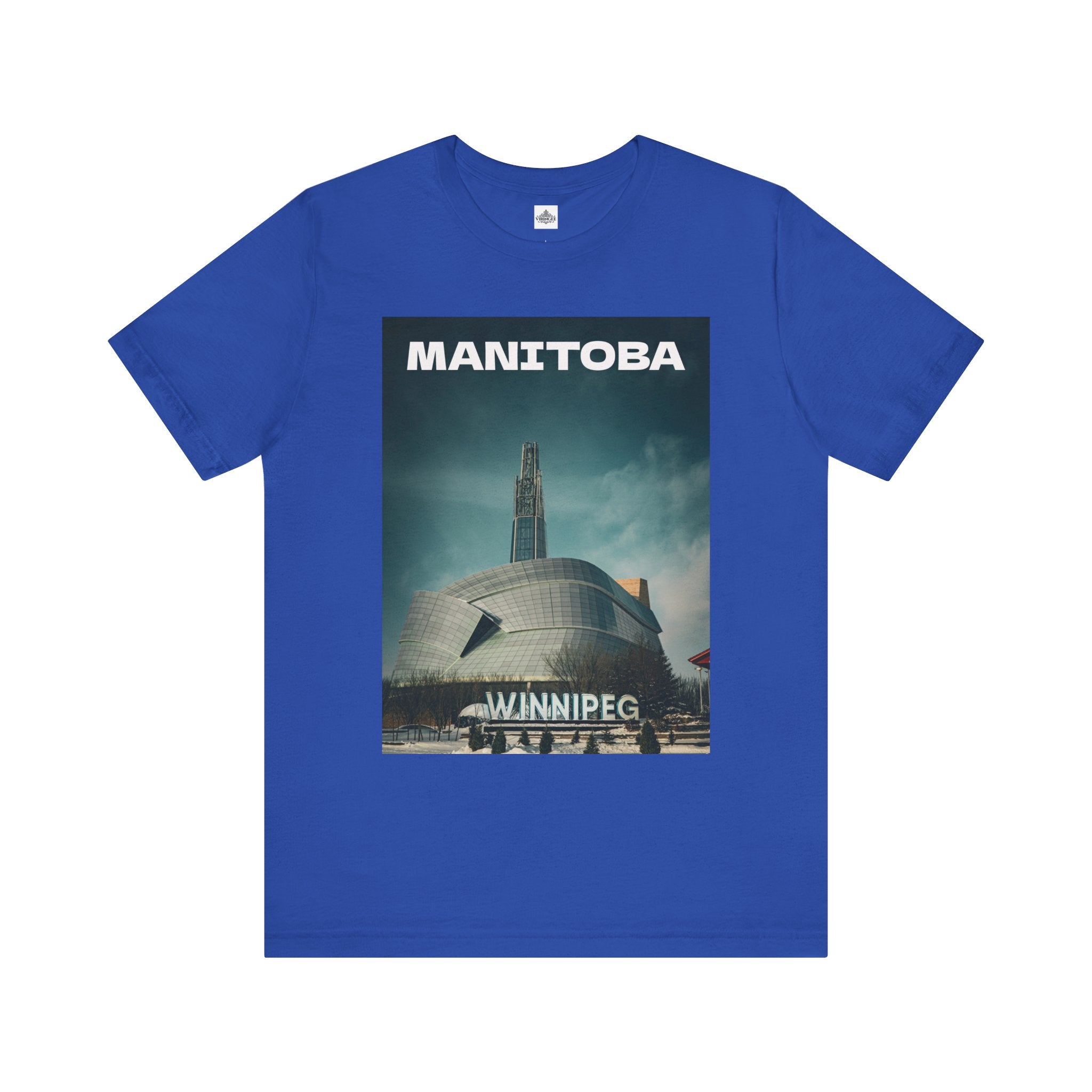 Vintage Manitoba Cityscape Graphic Tee