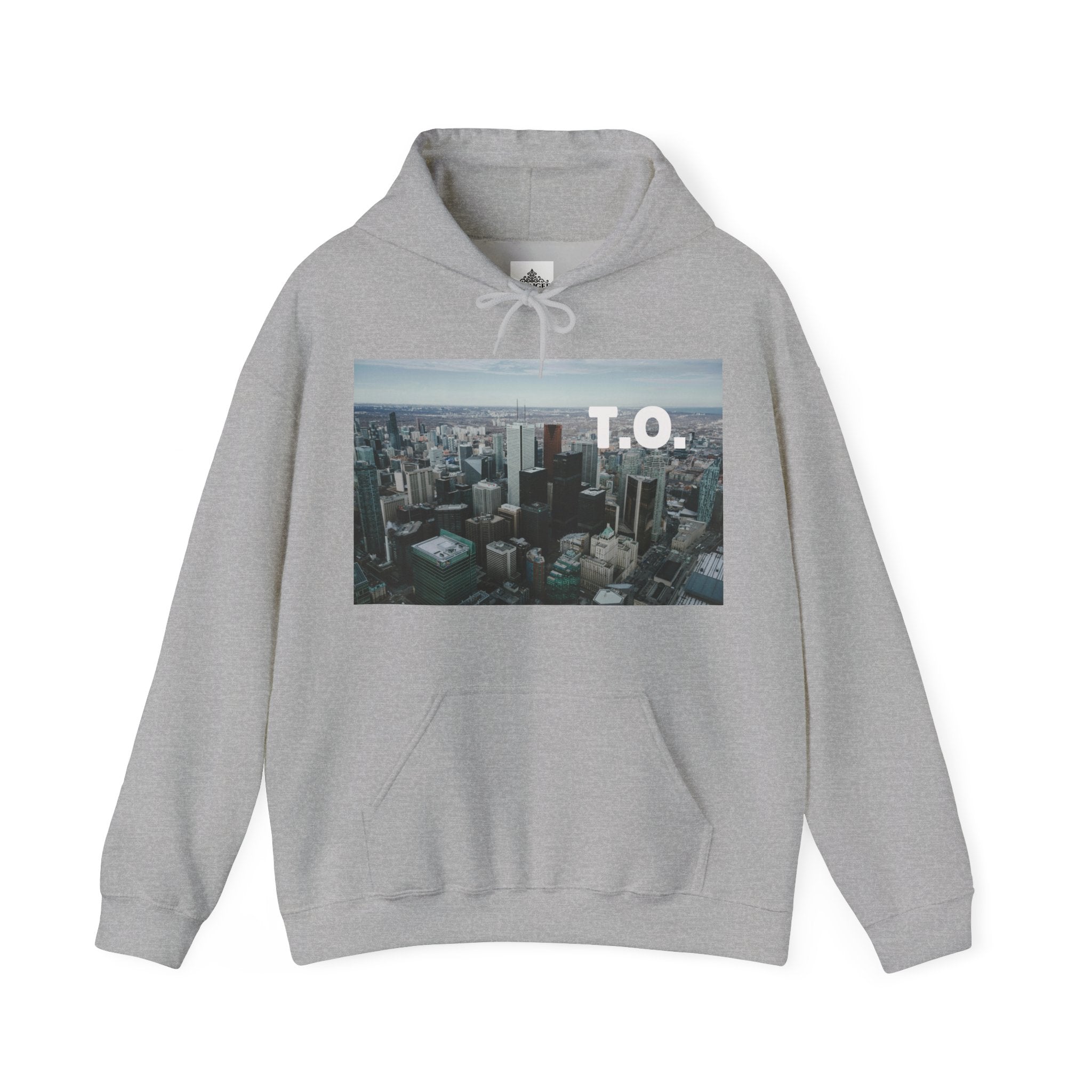 Viringee Toronto T.O. Urban Skyline Unisex Hoodie