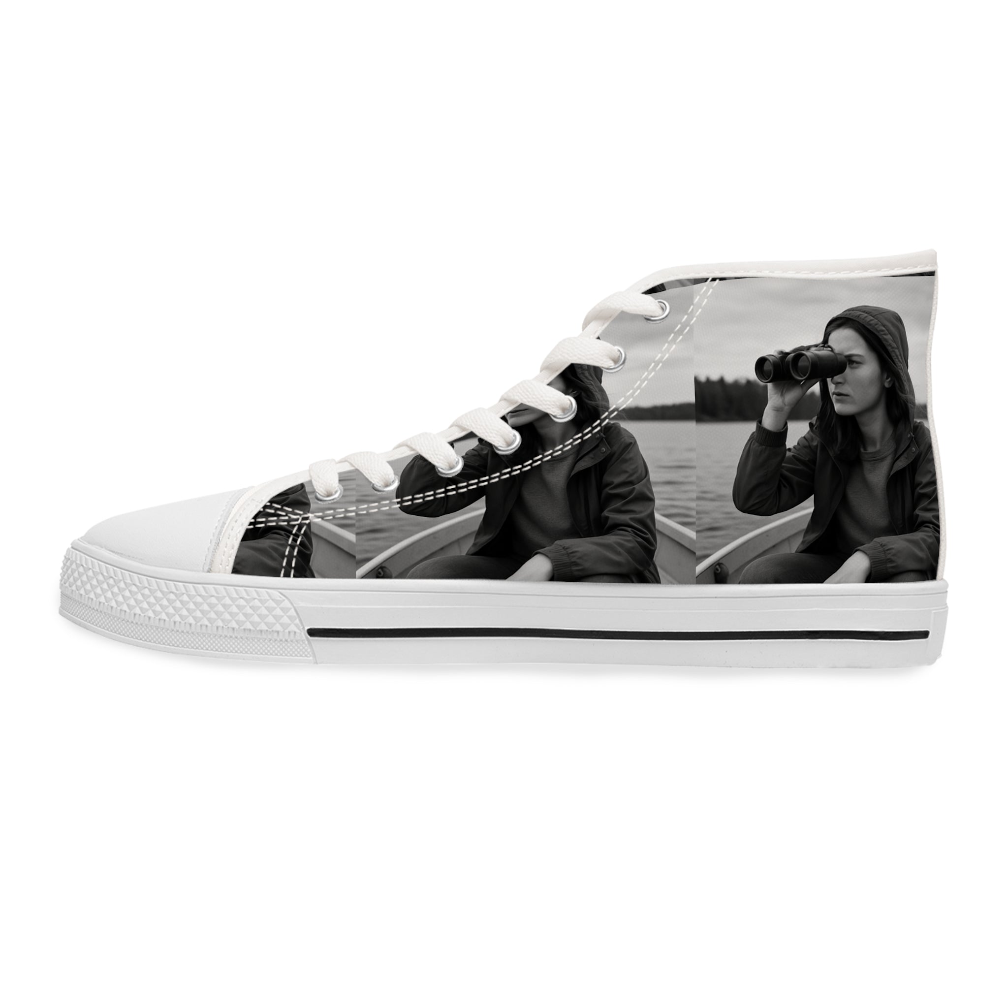 Viringee Focus on the Horizon High Top Sneakers for the adventurous woman