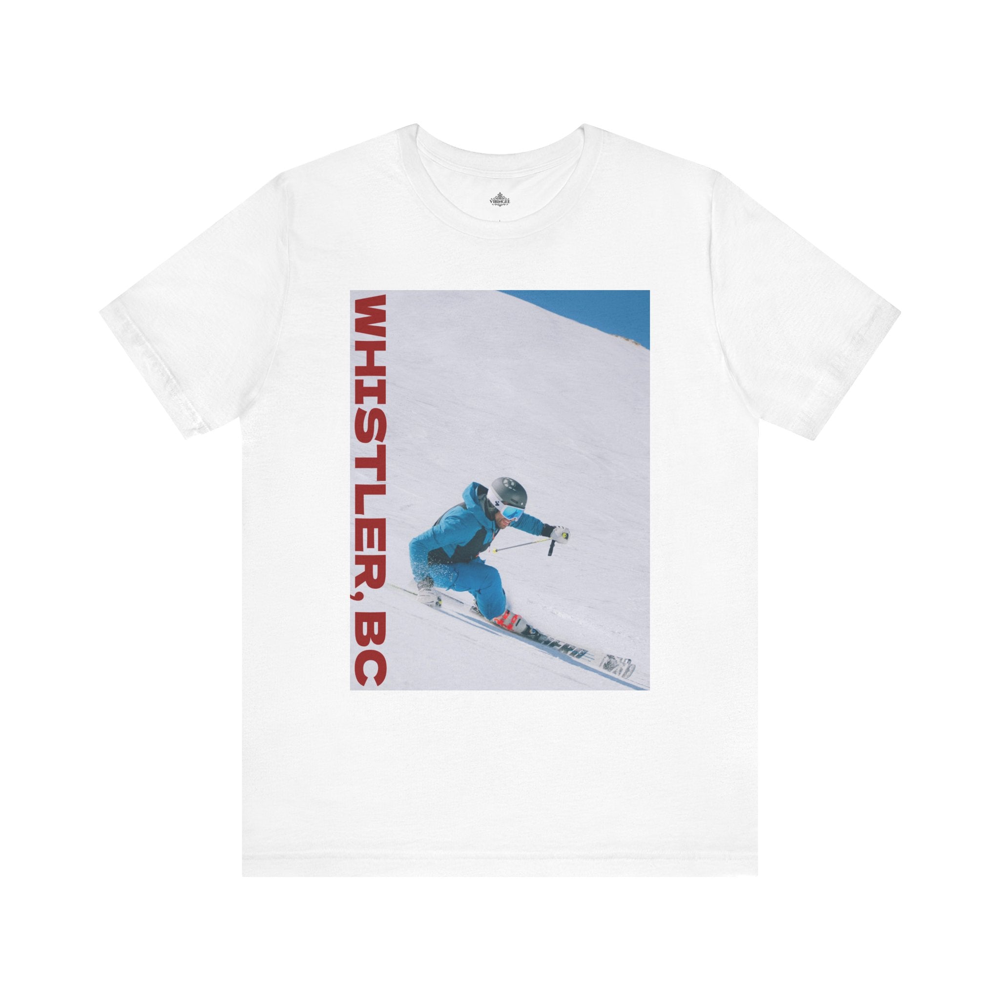 Whistler mountain pride T-shirt, unisex casual wear