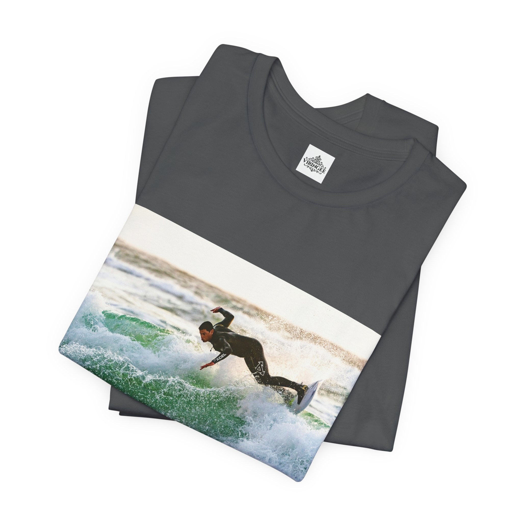 Viringee Tofino Chesterman Beach Surfing Graphic Tee