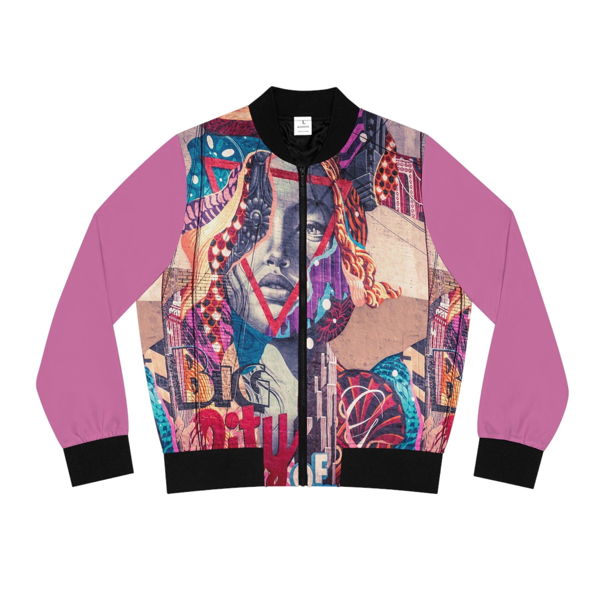 Viringee Colorful Women's Bomber Jacket