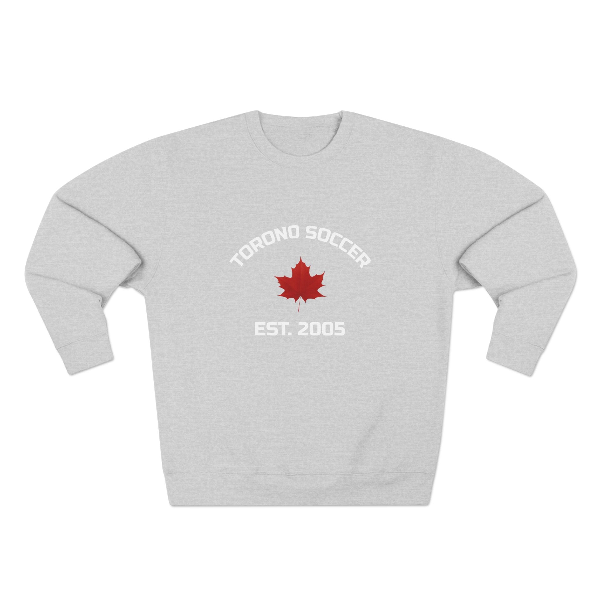 Viringee Toronto Soccer Graphic Unisex Crewneck Sweatshirt