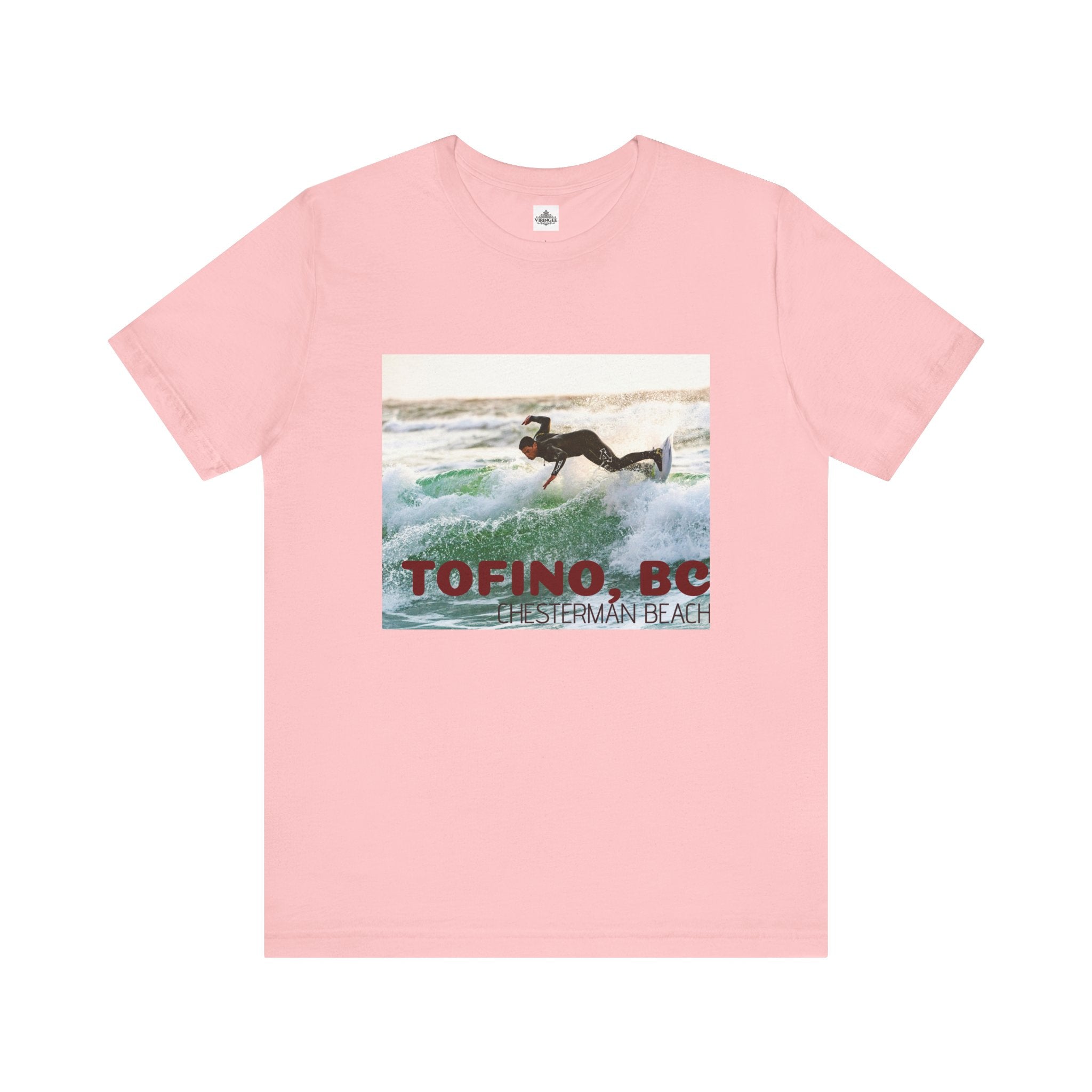 Viringee Tofino Chesterman Beach Surfing Graphic Tee