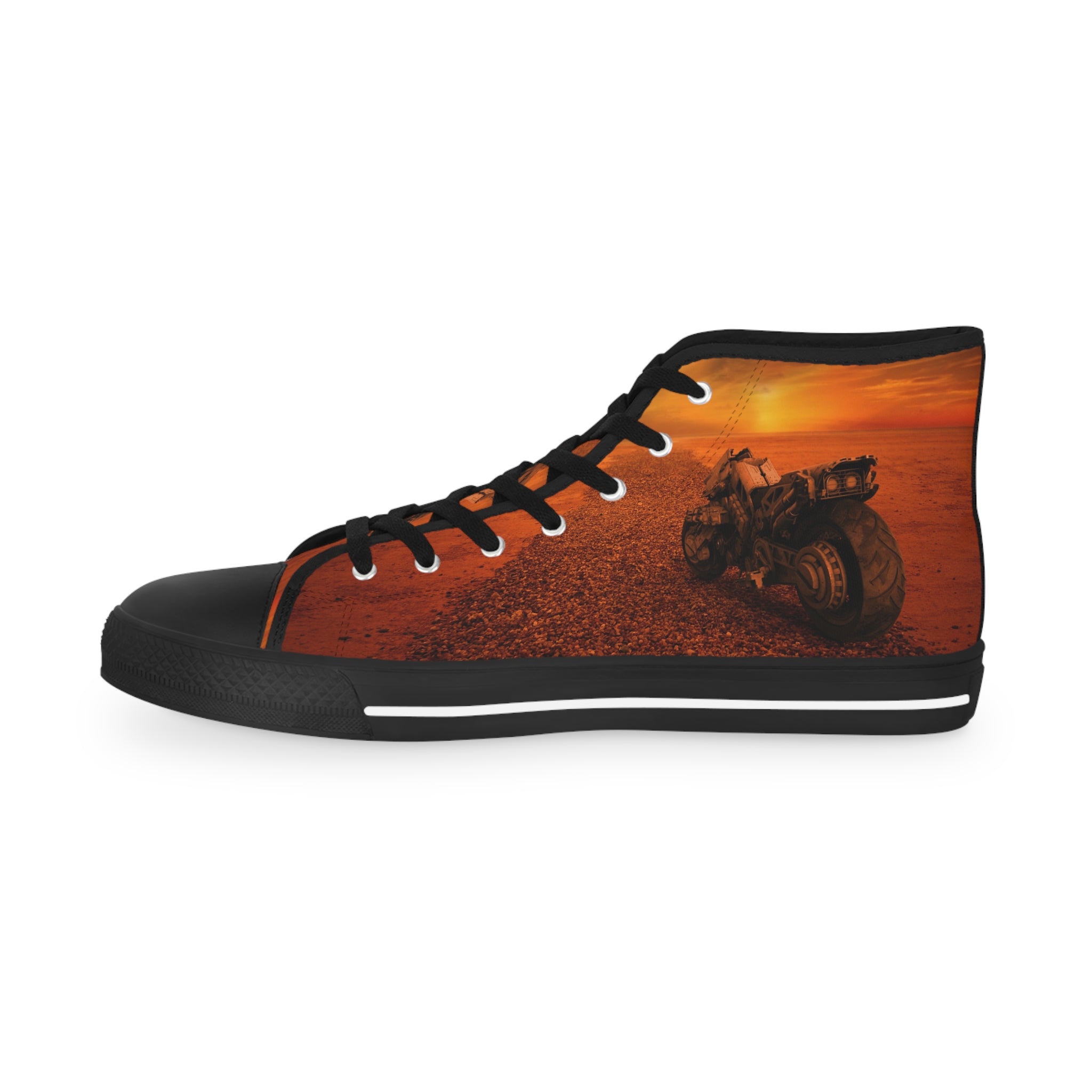 Viringee Sunset Scene Men's High Top Sneakers