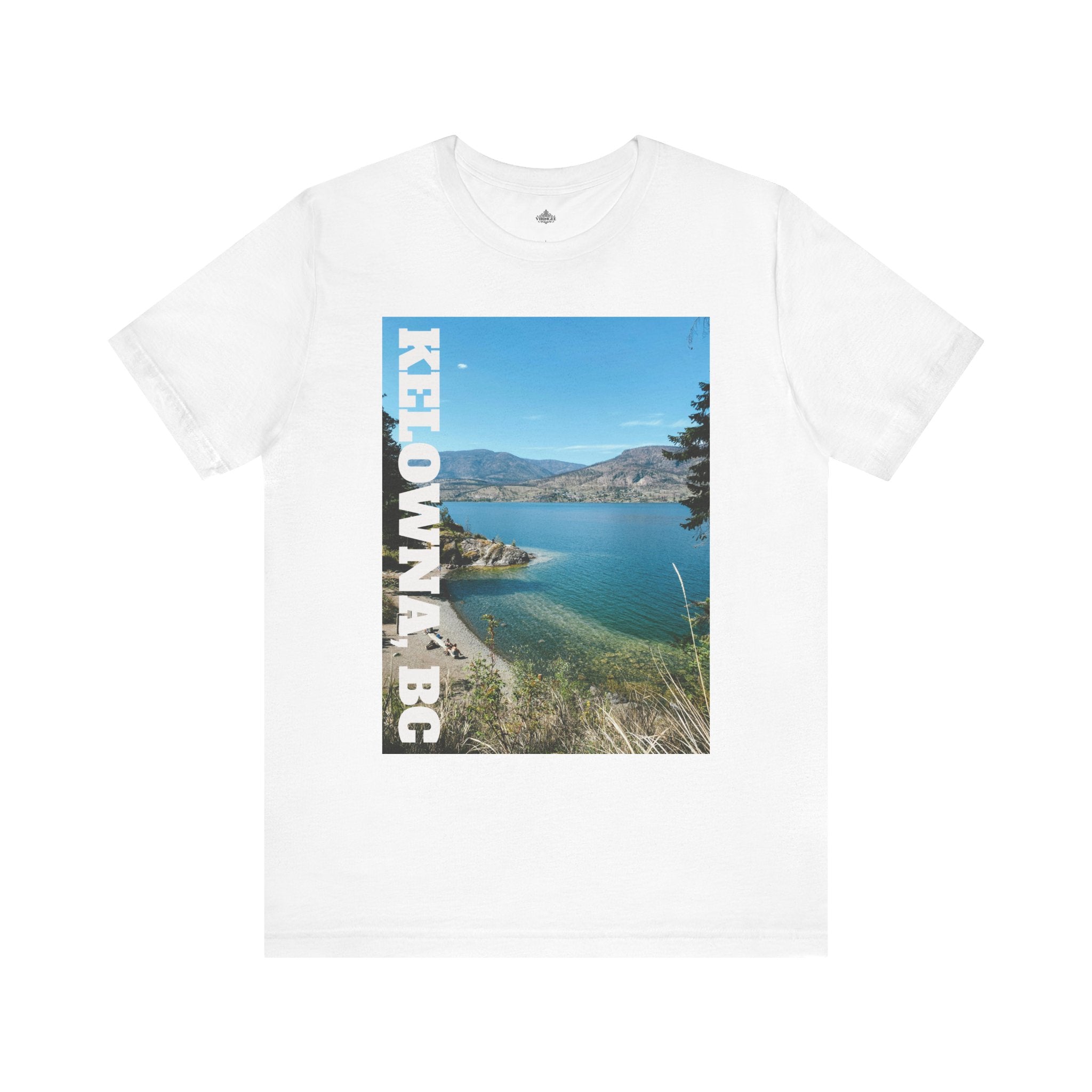 Viringee Kelowna BC scenic T-shirt, unisex short sleeve