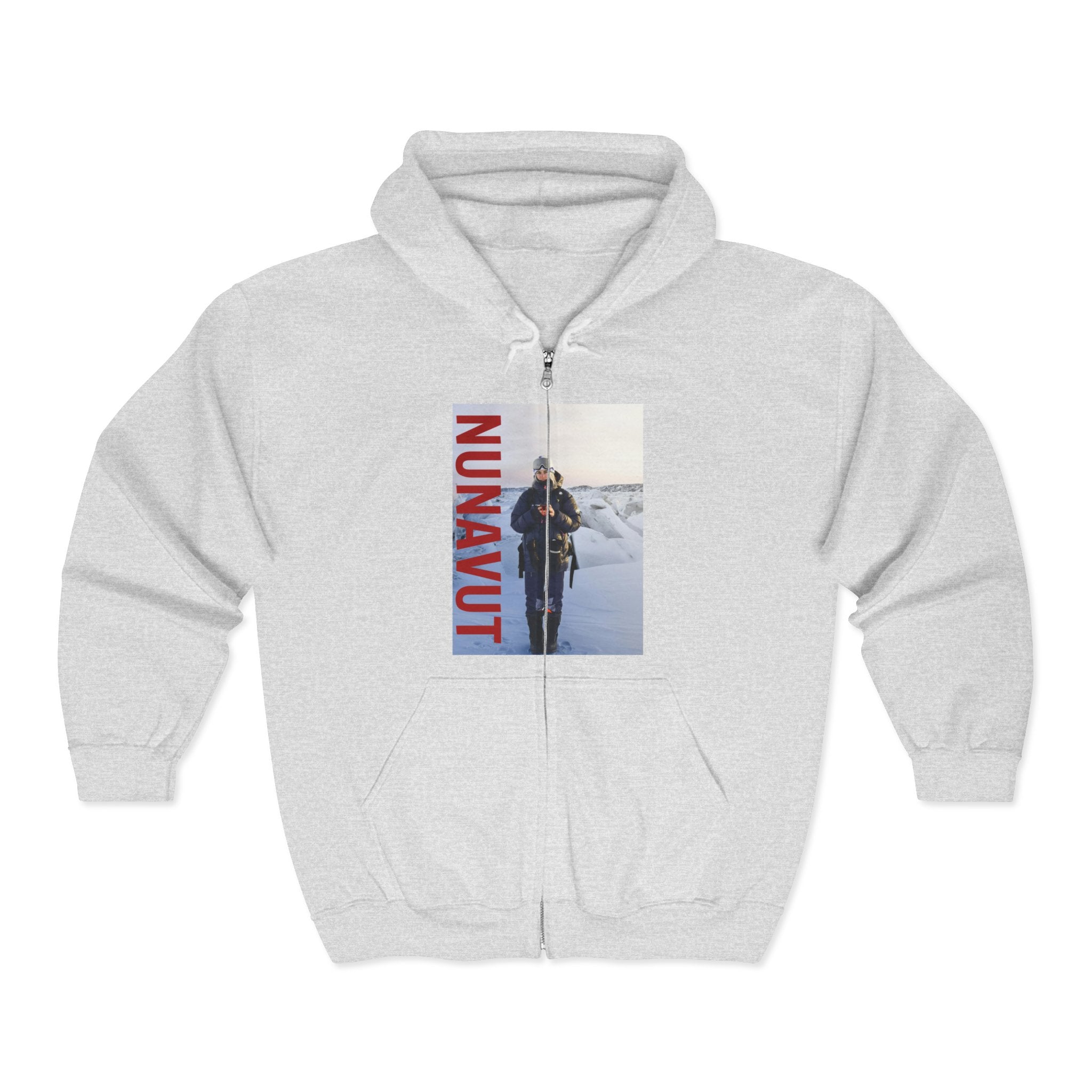 Viringee Nunavut Adventure Unisex Heavy Blend Zip Hoodie