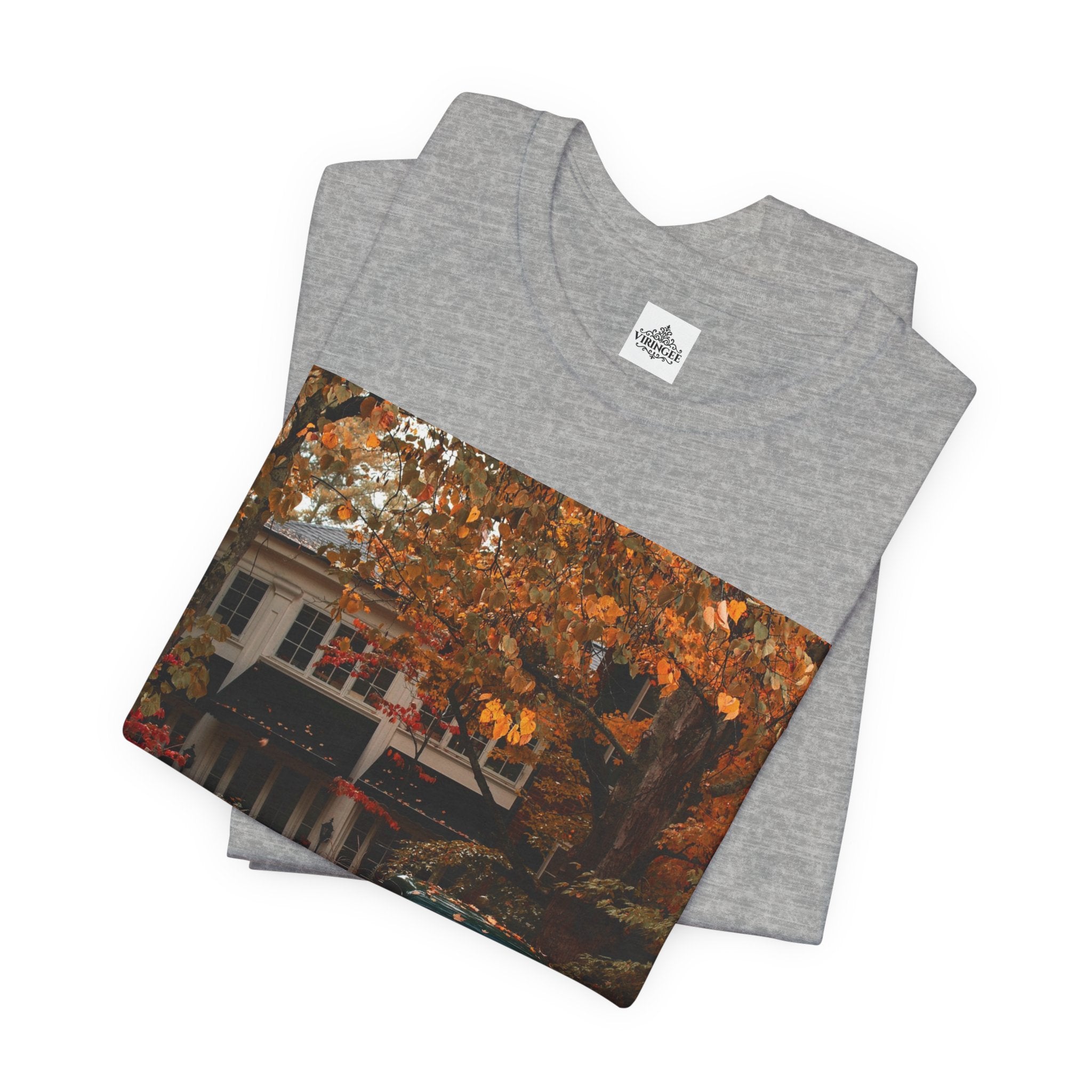 Viringee Autumn Vibes Unisex Jersey T Shirt