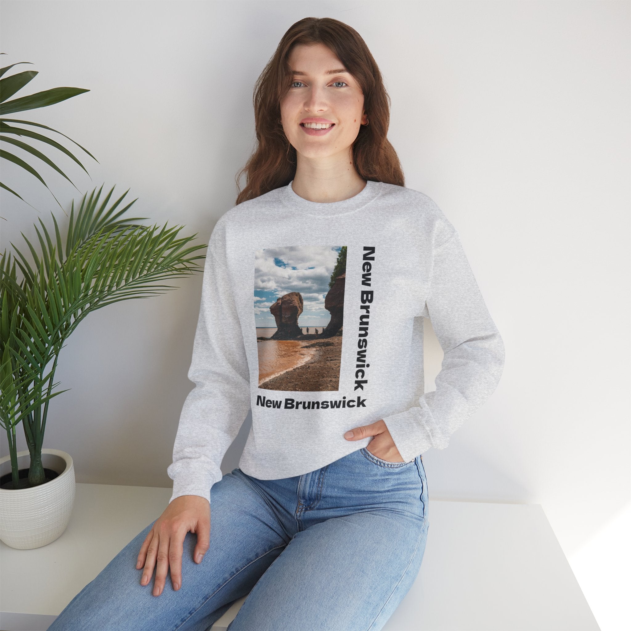 Viringee New Brunswick Unisex Crewneck Sweatshirt