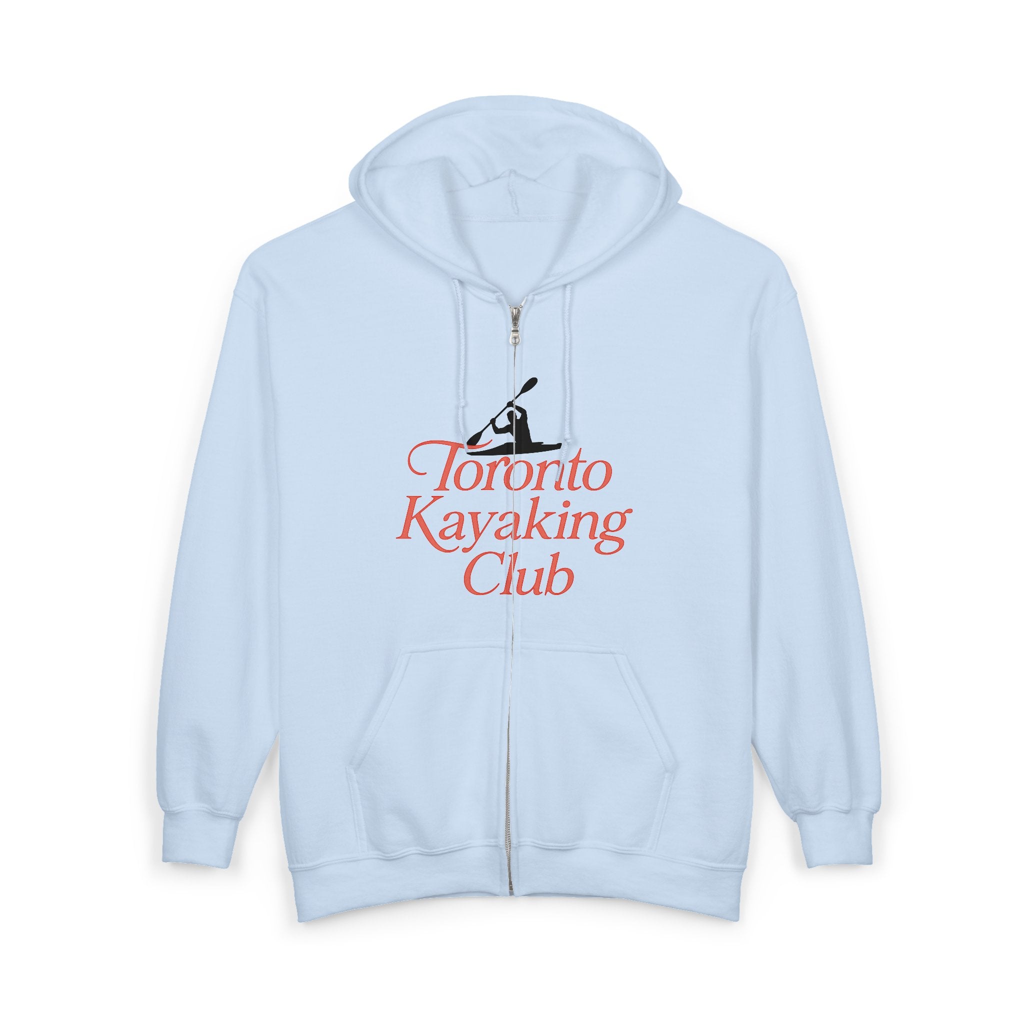 Viringee Toronto Kayaking Club Full-Zip Unisex Hoodie