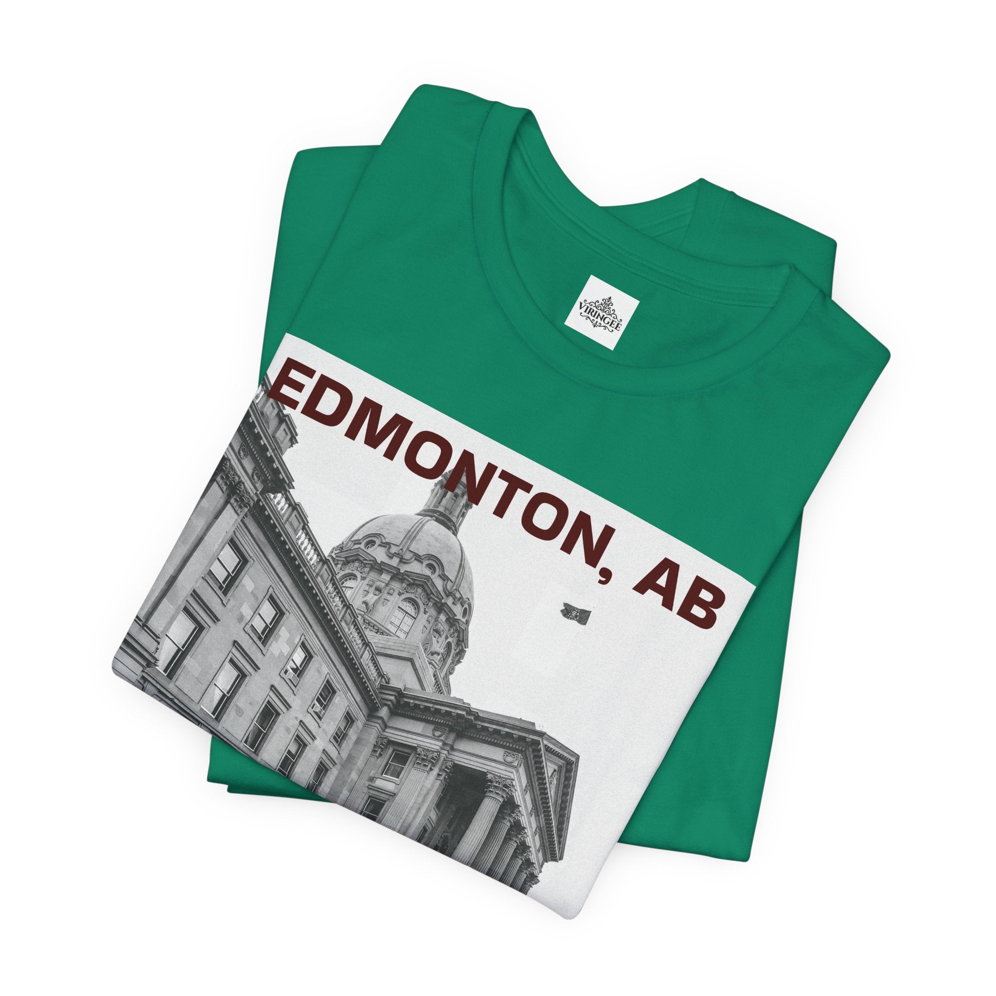 Viringee Edmonton Unisex Tee for City Lovers
