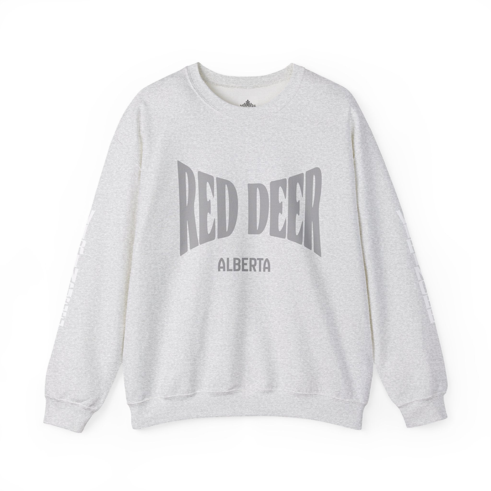 Viringee Red Deer Alberta Crewneck Sweatshirt