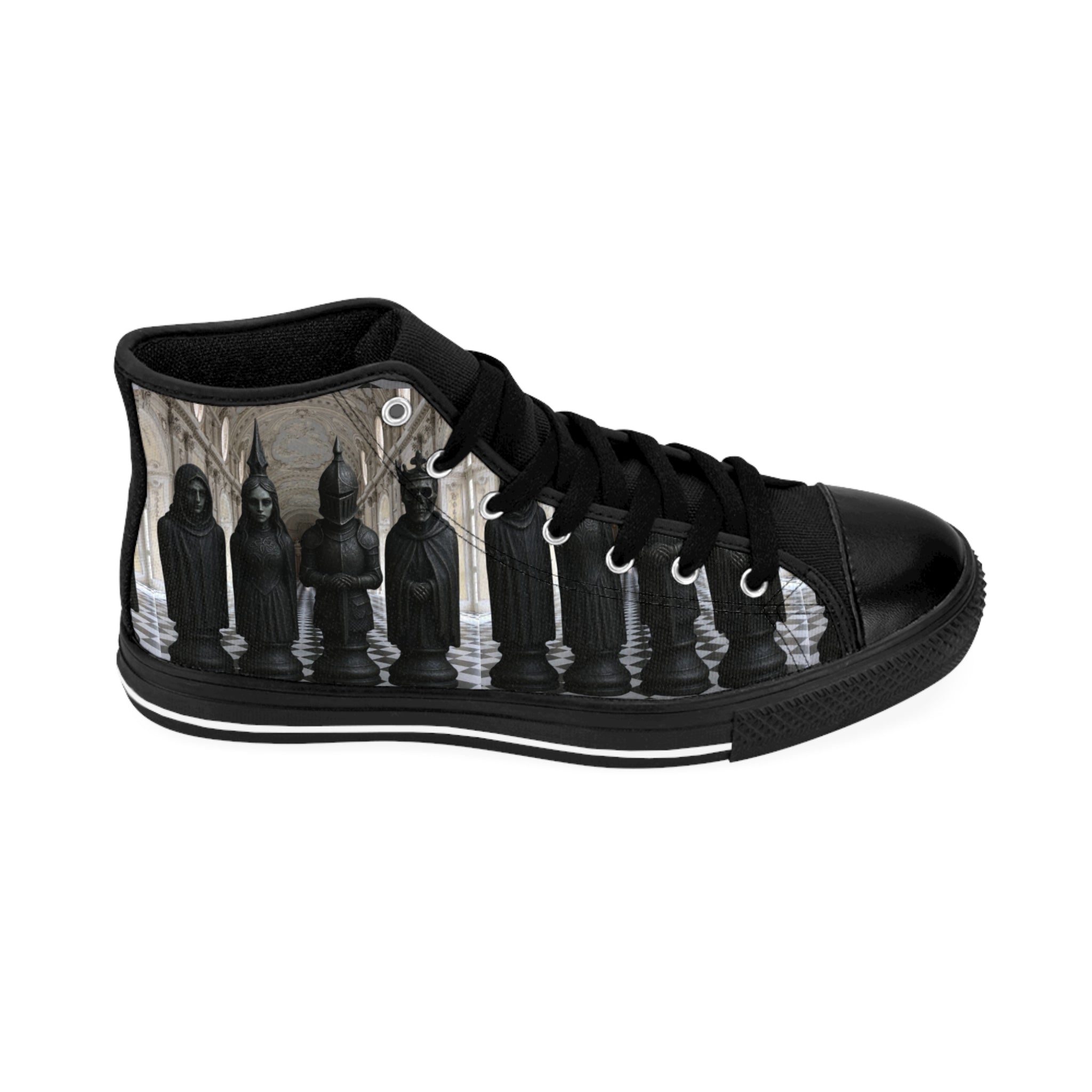Viringee Men's Goth Pawn Classic Sneakers