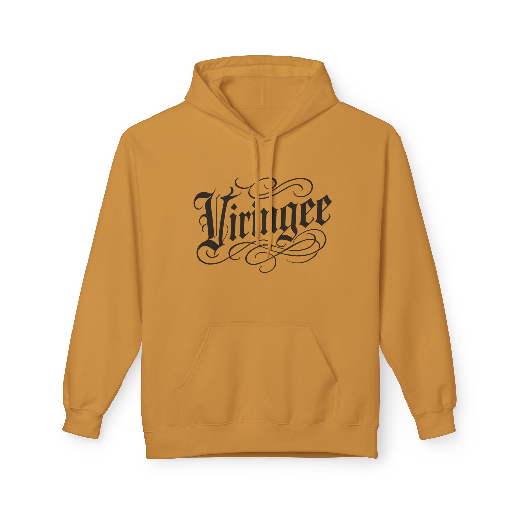 Viringee Thinking Pup Script Hoodie