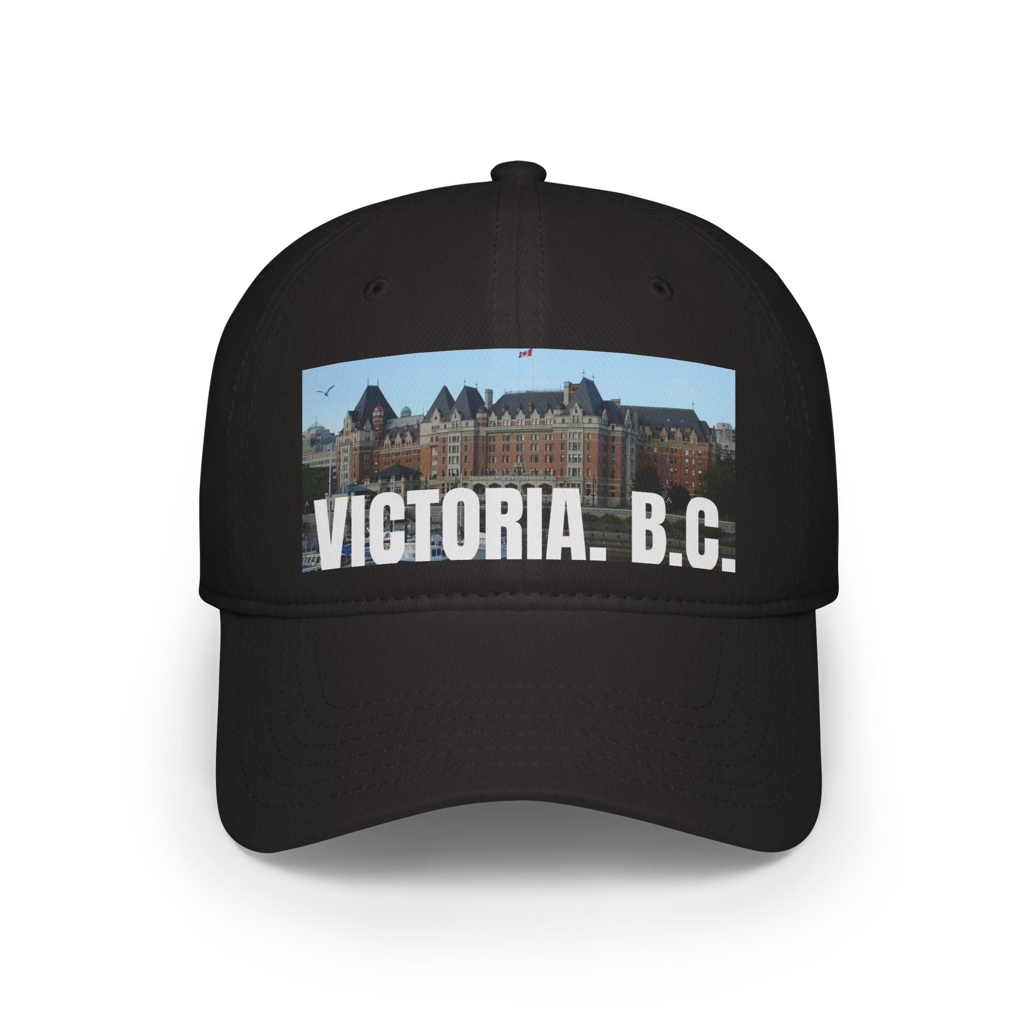 Unisex Victoria BC baseball cap featuring city design
