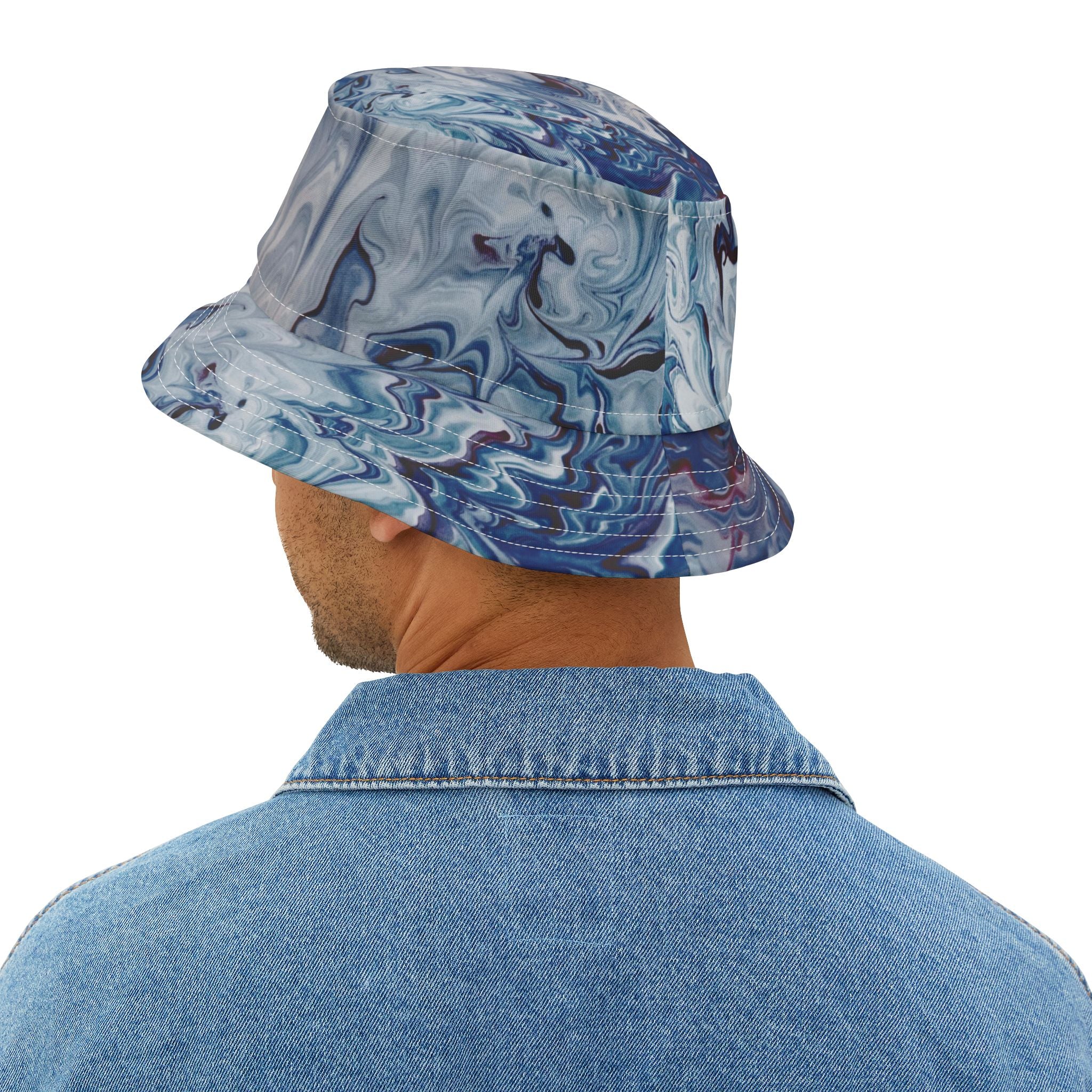 Viringee Liquid Prisms Art Bucket Hat