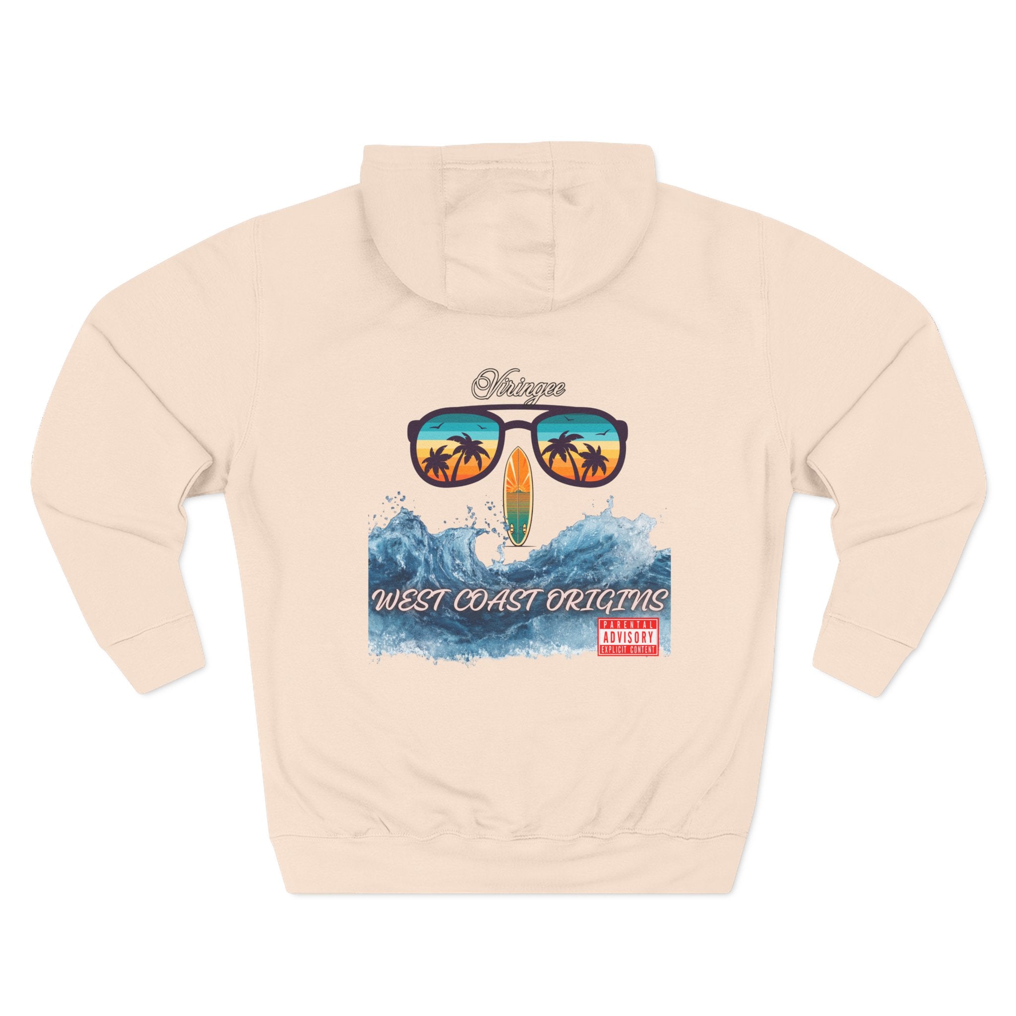 Viringee West Coast Origins Unisex Hoodie