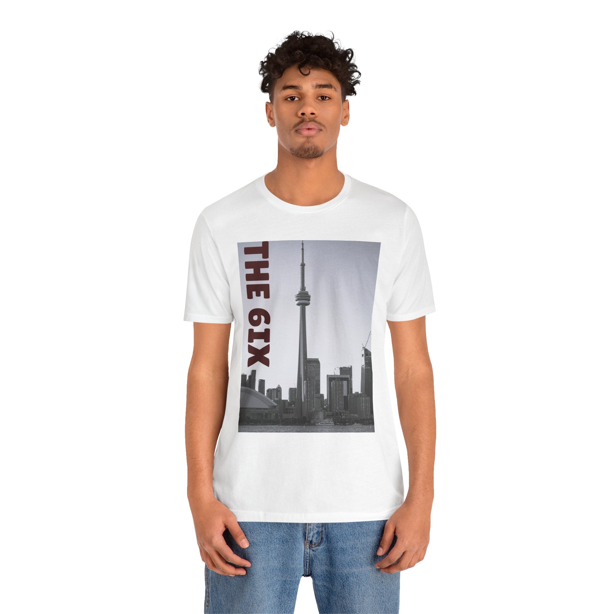 Toronto The Six T-shirt, unisex short sleeve style