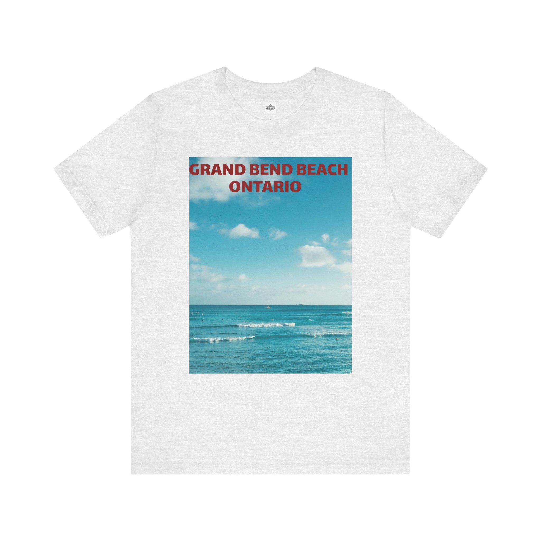 Viringee Grand Bend Beach Ontario Unisex Jersey Beach Tee