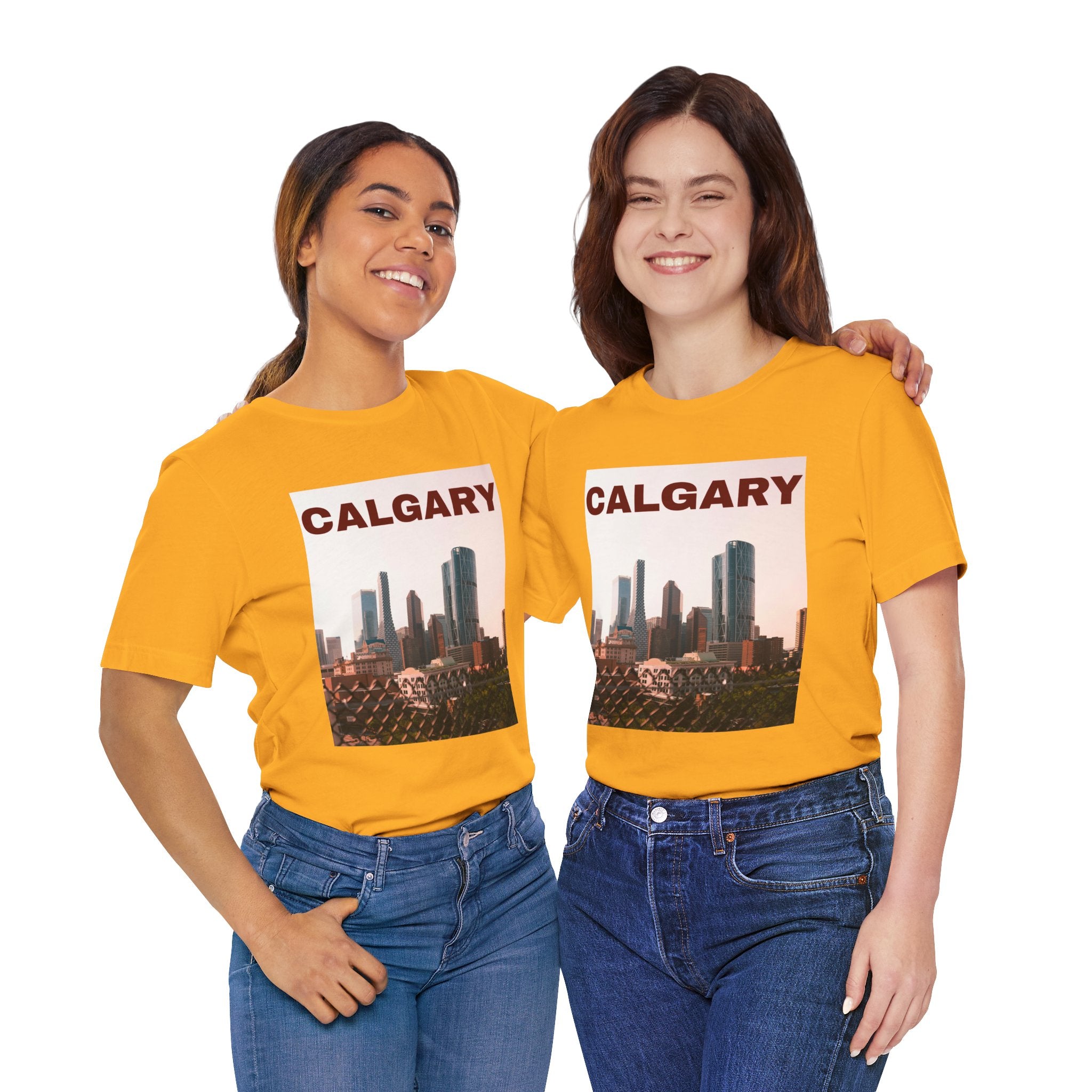 Viringee Calgary Skyline Unisex Tee