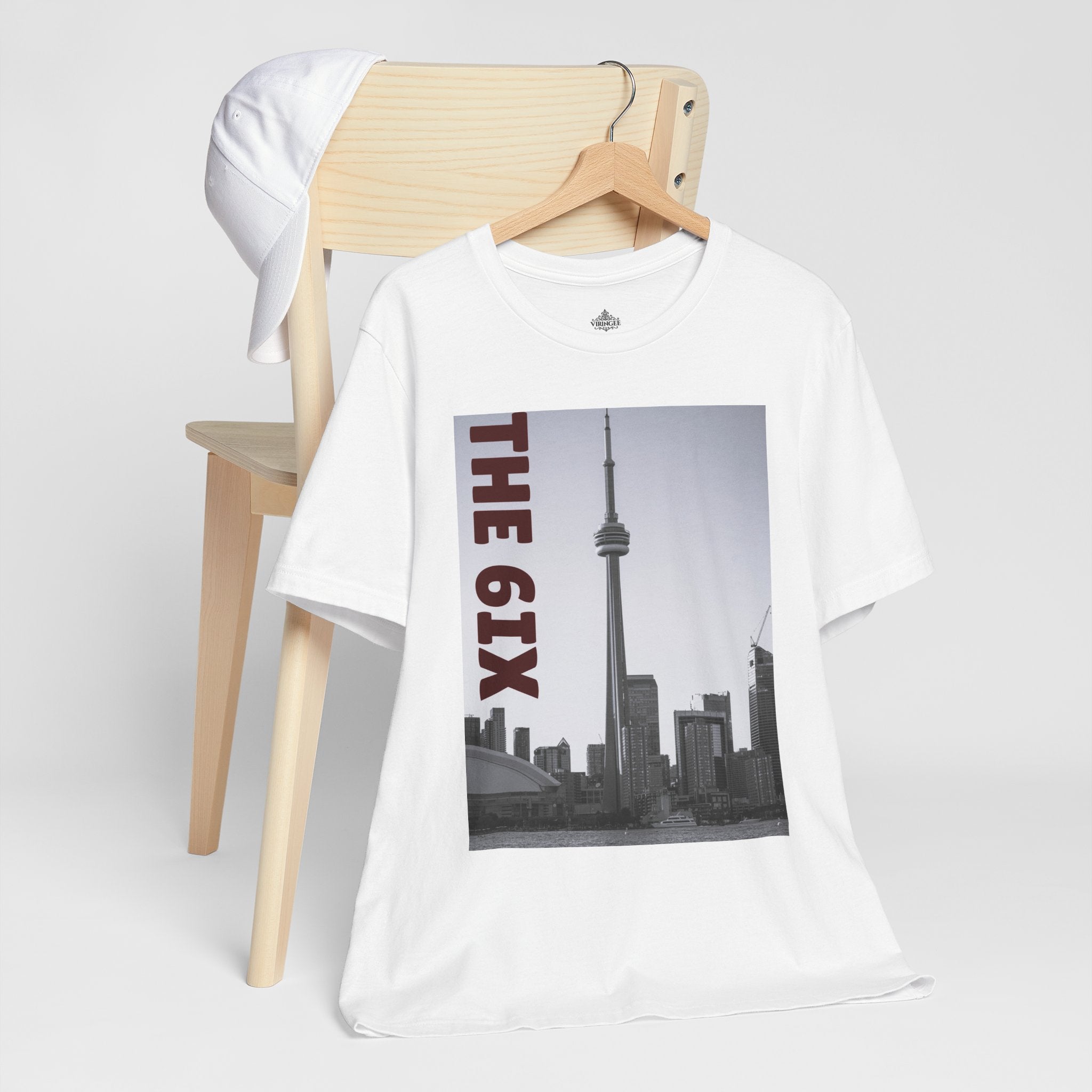 Toronto The Six T-shirt, unisex short sleeve style