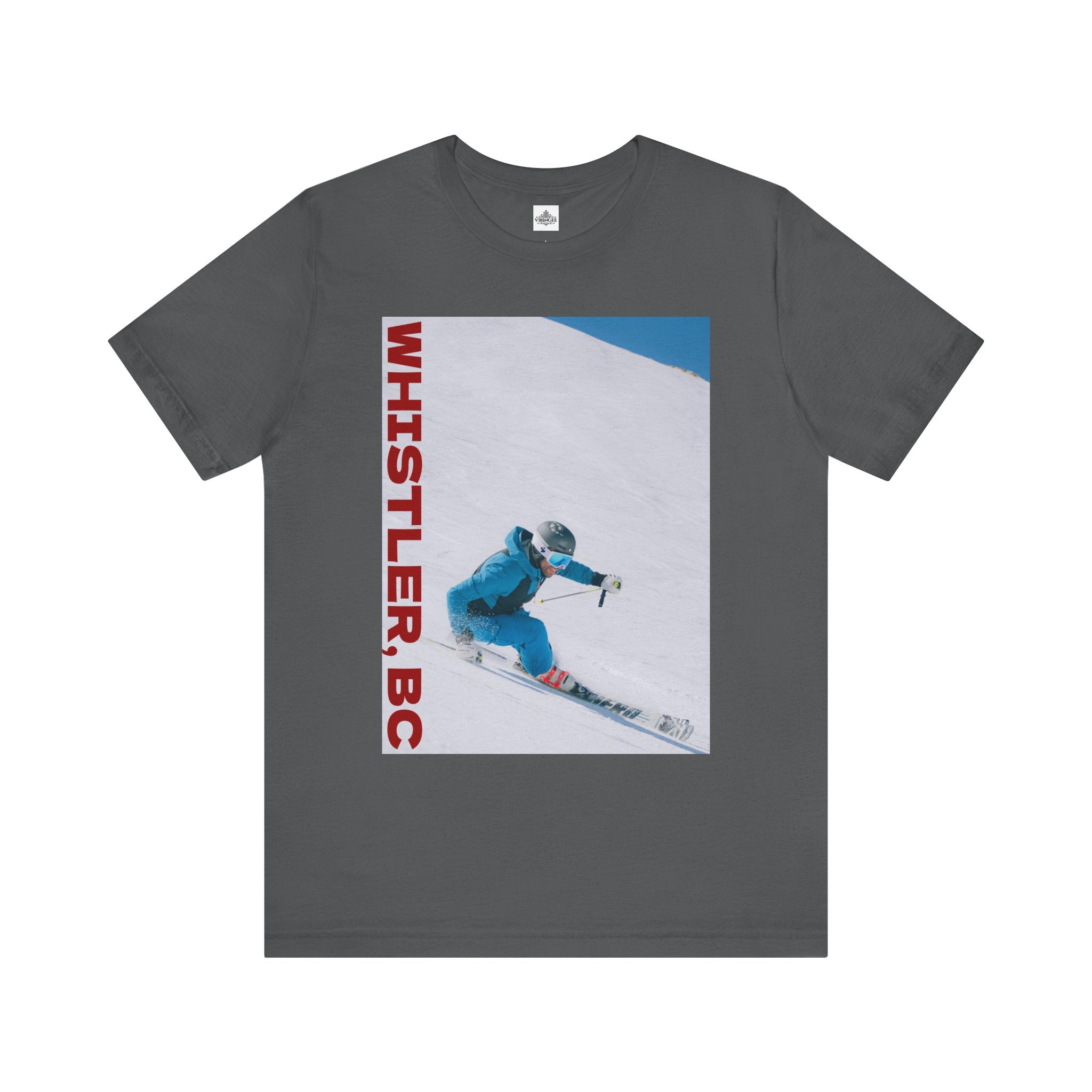 Whistler mountain pride T-shirt, unisex casual wear