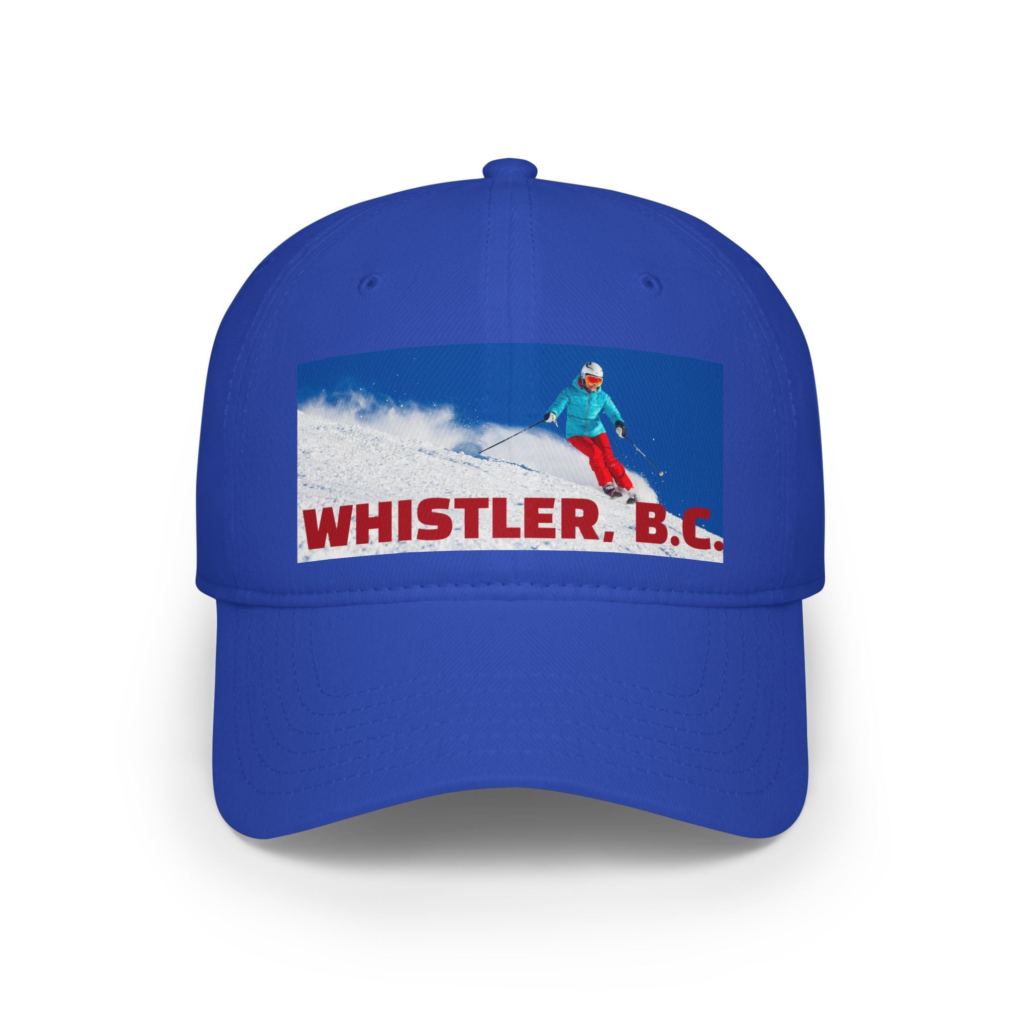 Unisex Whistler ski cap, adjustable baseball style