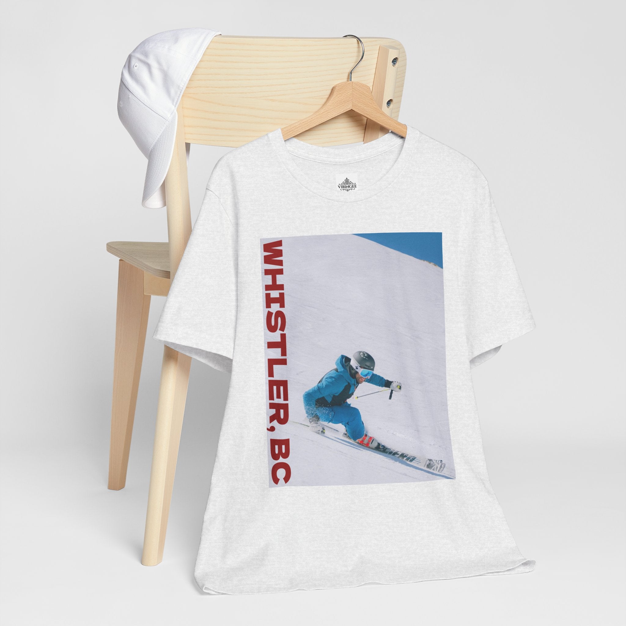 Whistler mountain pride T-shirt, unisex casual wear