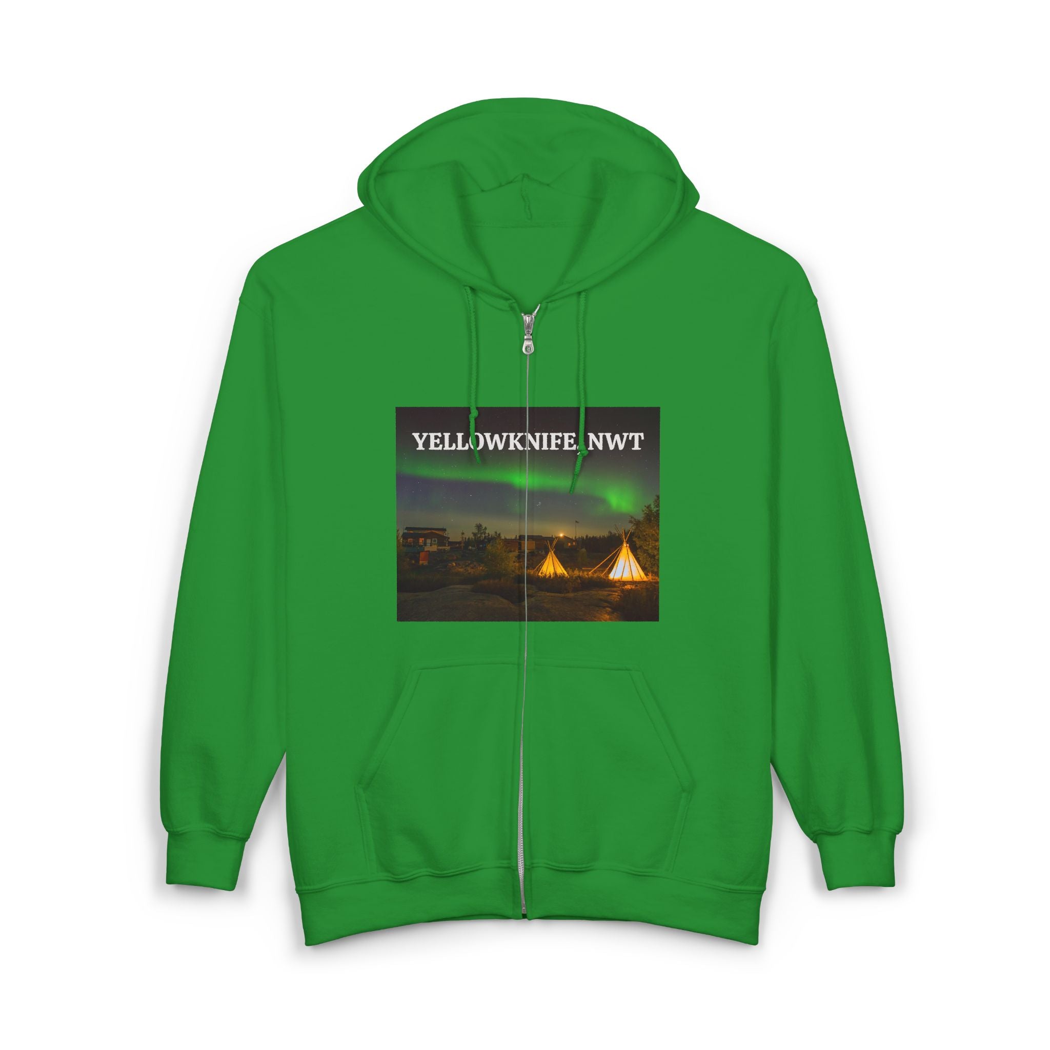 Viringee Yellowknife NWT Unisex Heavy Blend™ Full Zip Hooded Sweatshirt